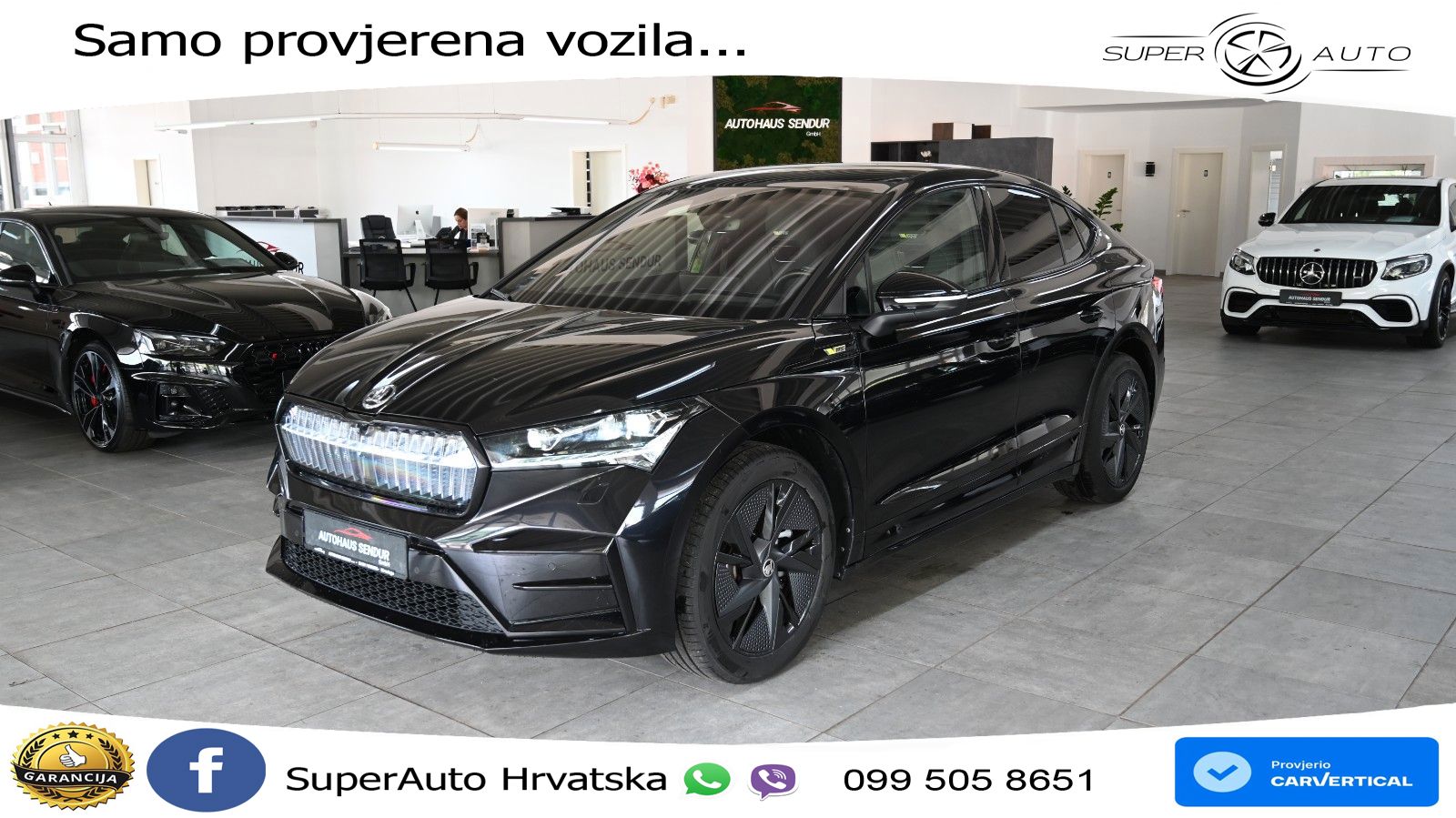 Škoda Enyaq Coupe iV RS 82 kWh (299 KS) AWD Suite LED+GR SJED+ACC