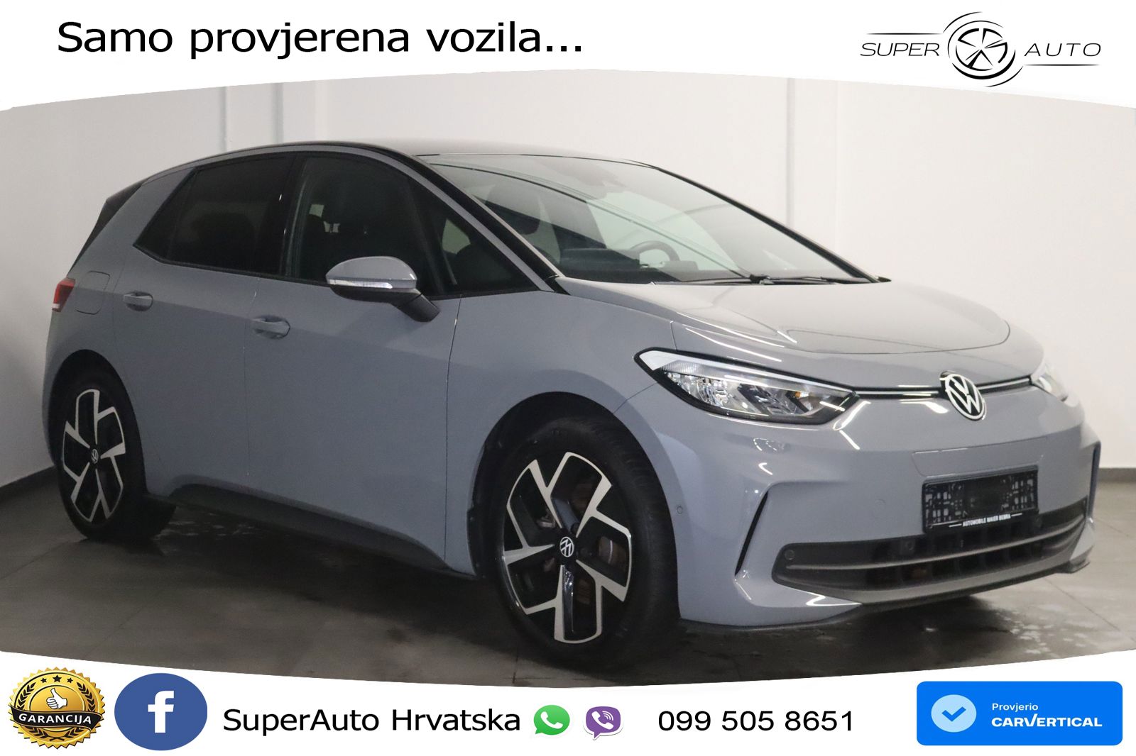 Volkswagen ID.3 Pro 62 kWh (204 KS) LED+GR SJED+ACC
