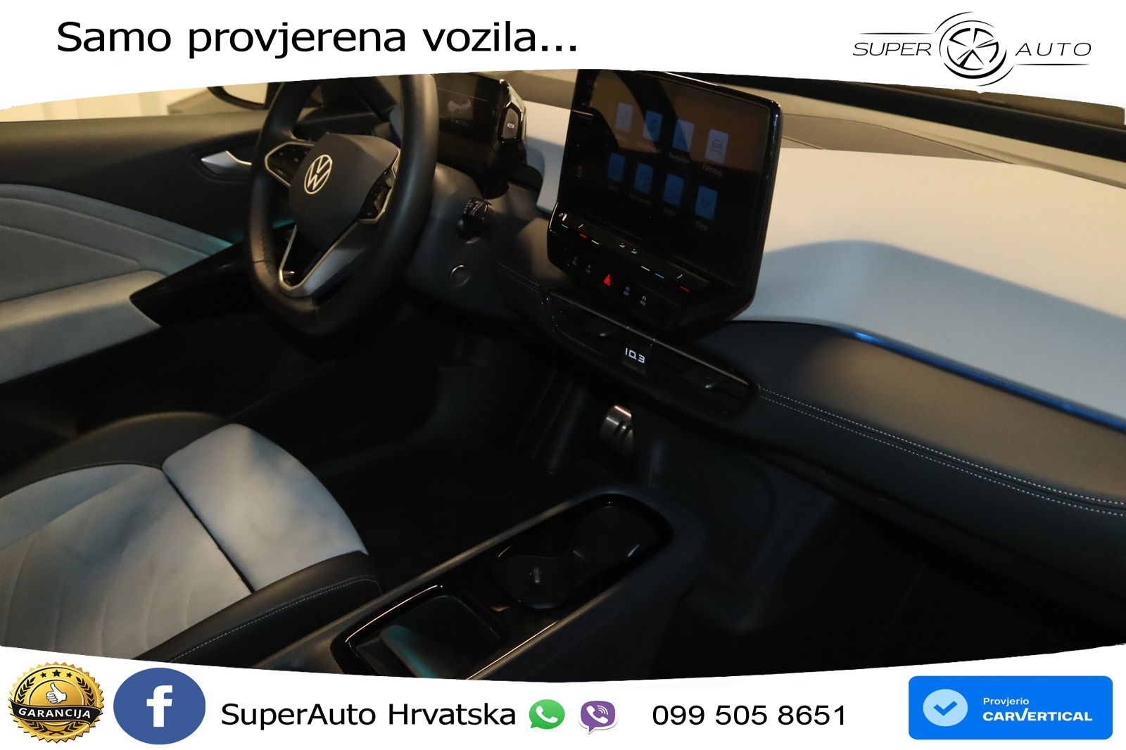 Volkswagen ID.3 Pro 62 kWh (204 KS) LED+GR SJED+ACC