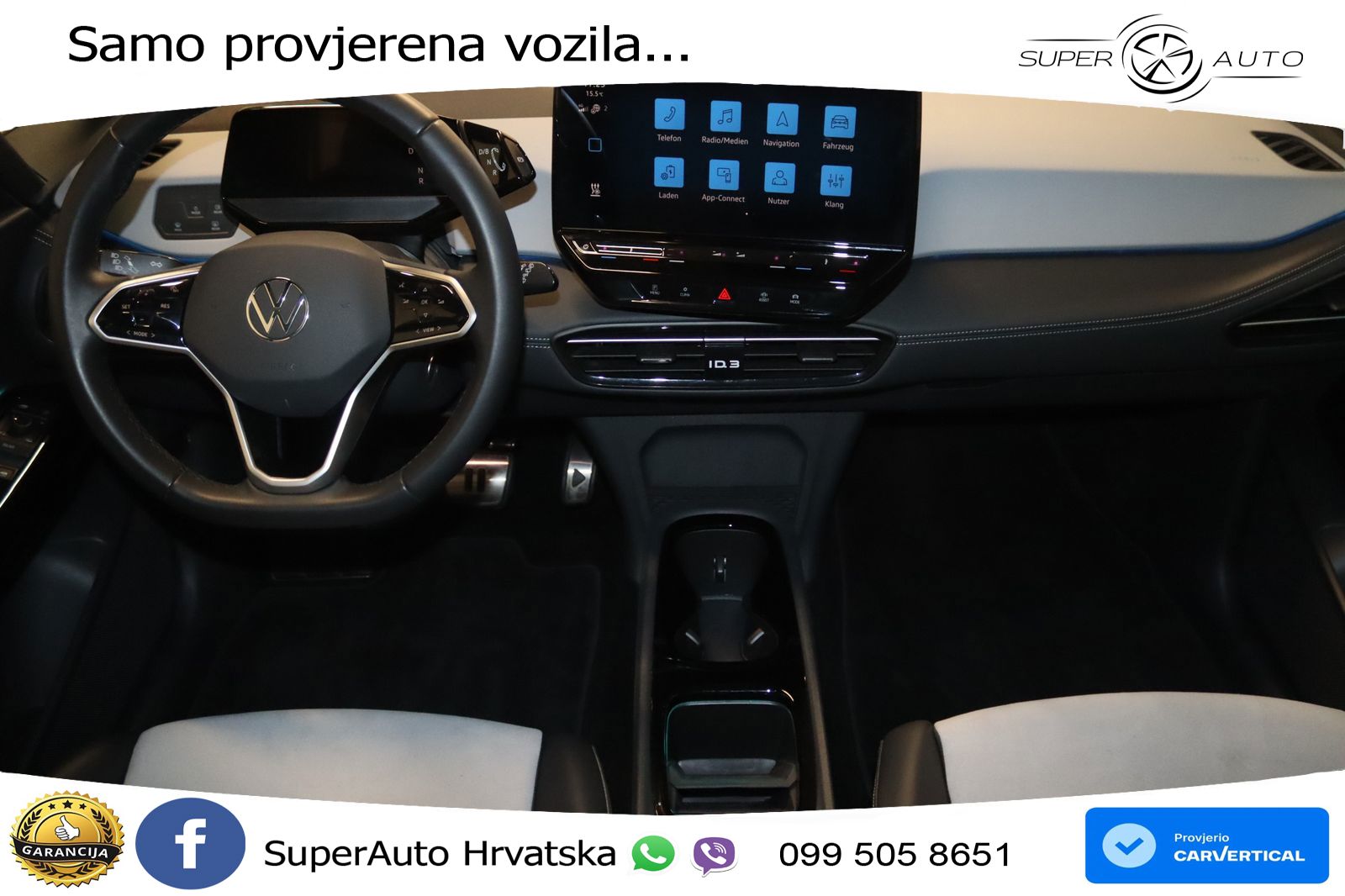 Volkswagen ID.3 Pro 62 kWh (204 KS) LED+GR SJED+ACC