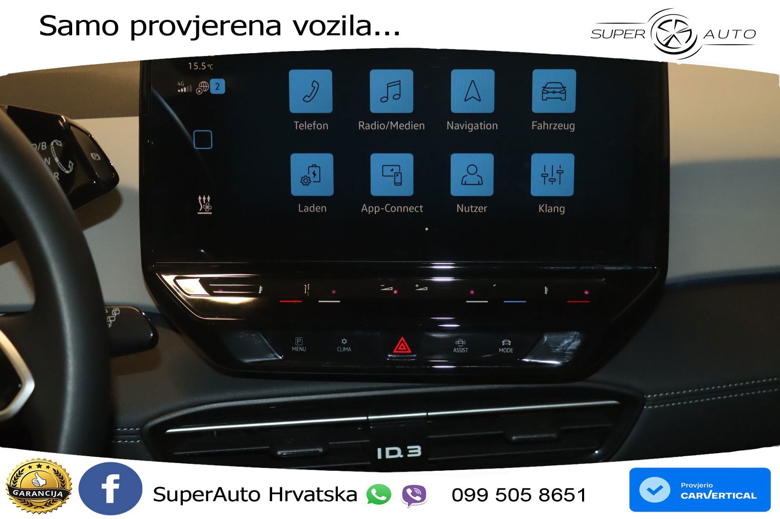 Volkswagen ID.3 Pro 62 kWh (204 KS) LED+GR SJED+ACC