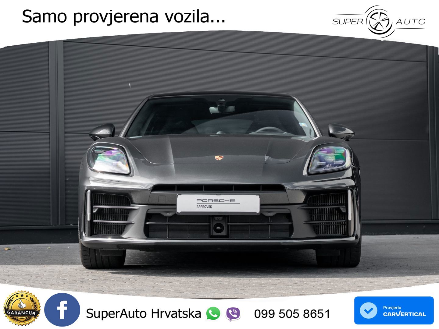 Porsche Panamera 4 2.9 V6 (470 KS) E-Hybrid PDK ACC+HEAD+4xGR SJED+360+PANO