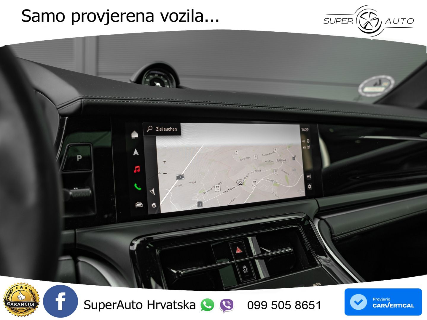 Porsche Panamera 4 2.9 V6 (470 KS) E-Hybrid PDK ACC+HEAD+4xGR SJED+360+PANO