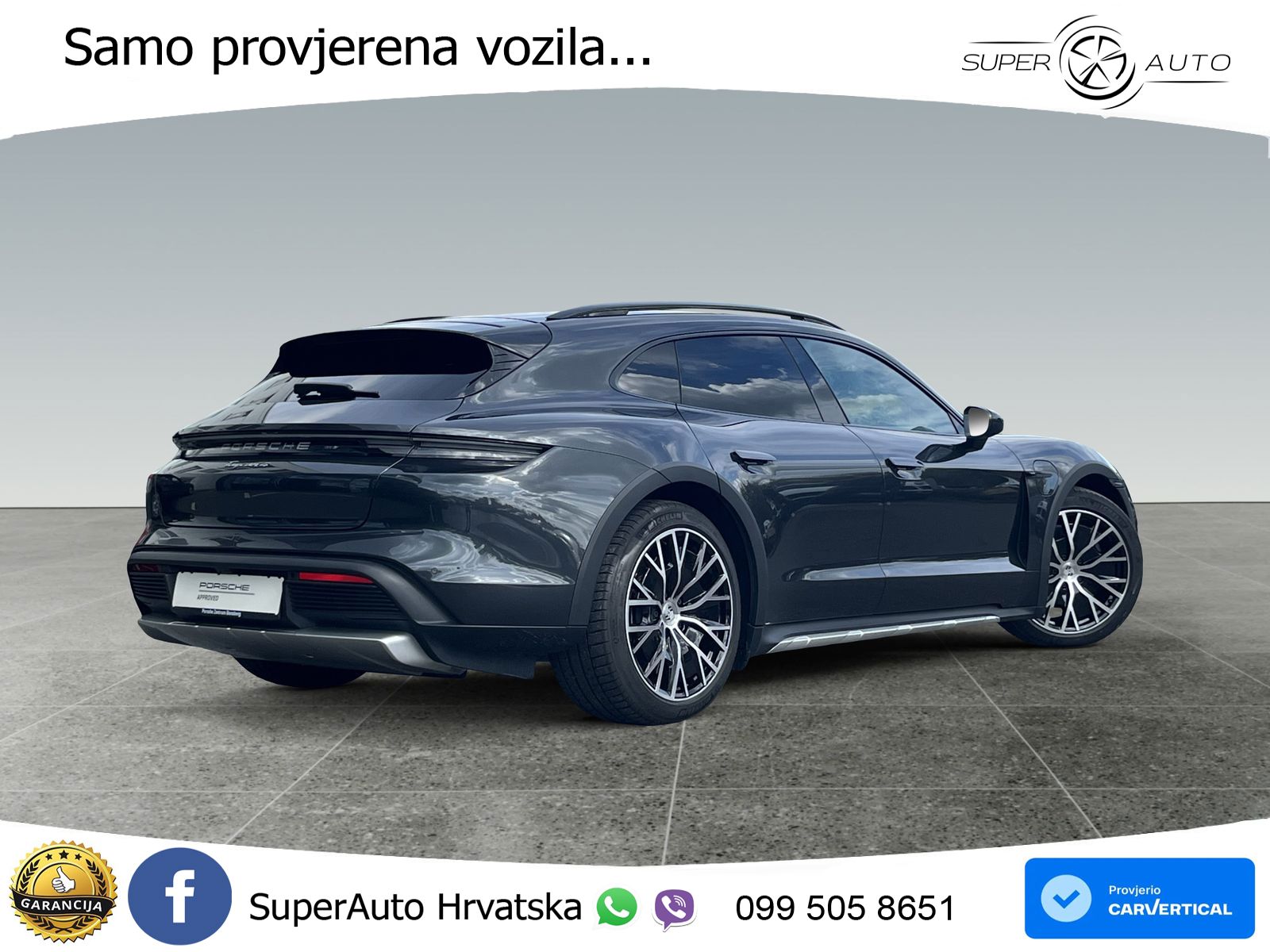 Porsche Taycan Cross Turismo 4 105 kWh (435 KS)