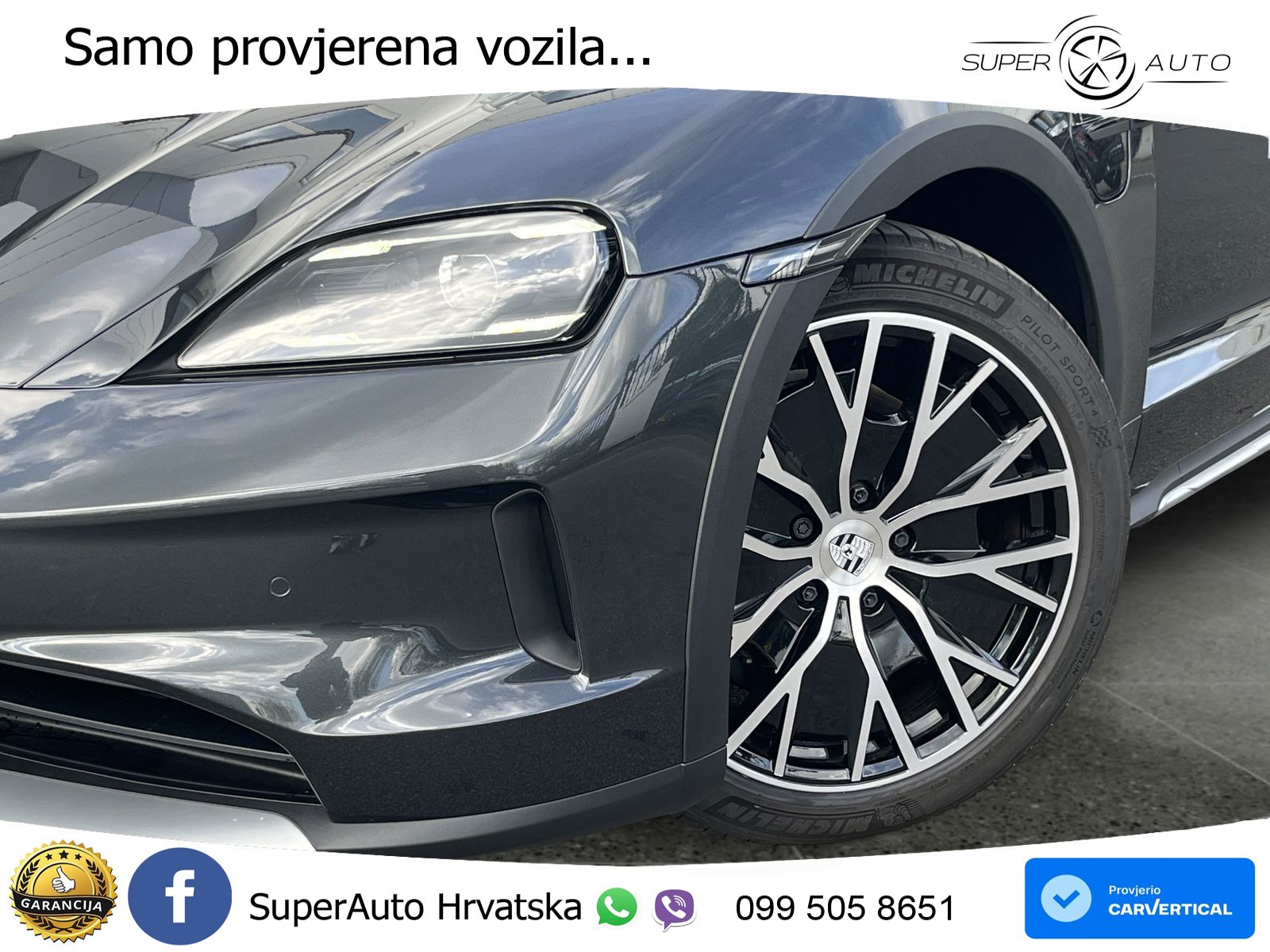 Porsche Taycan Cross Turismo 4 105 kWh (435 KS)