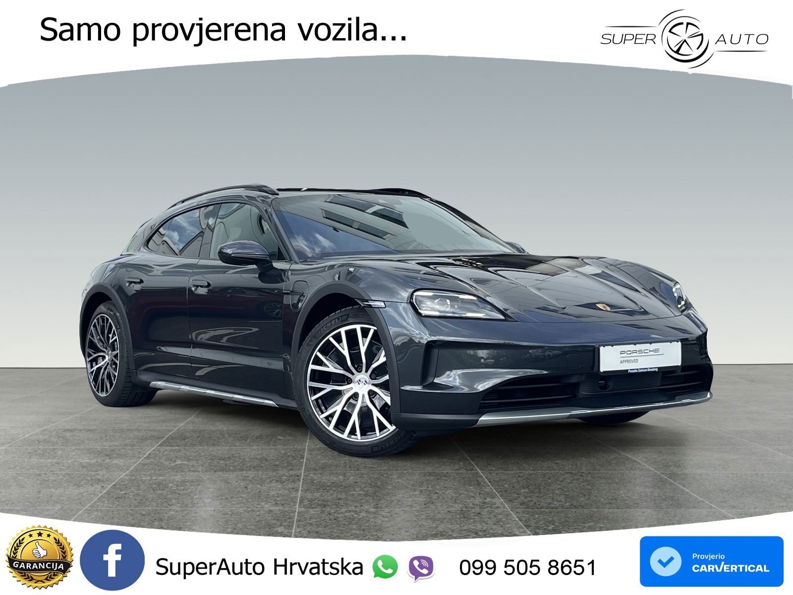 Porsche Taycan Cross Turismo 4 105 kWh (435 KS)