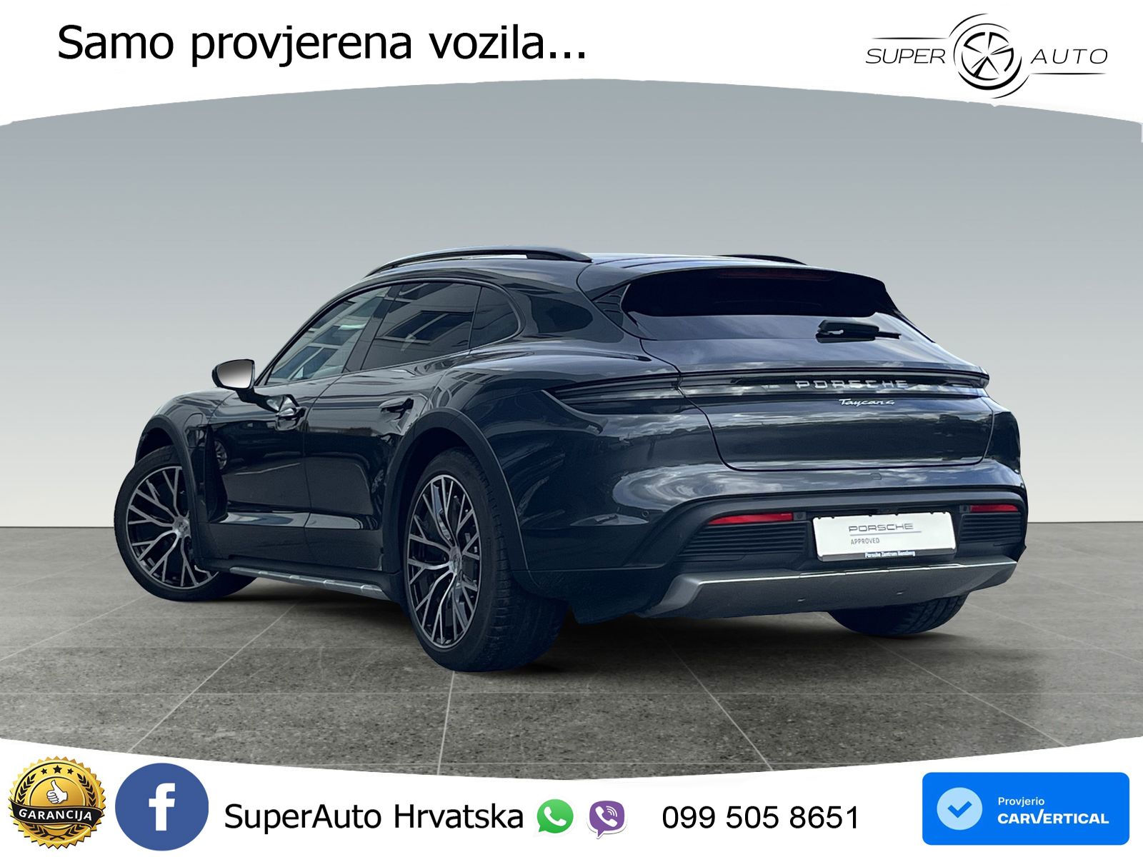 Porsche Taycan Cross Turismo 4 105 kWh (435 KS)
