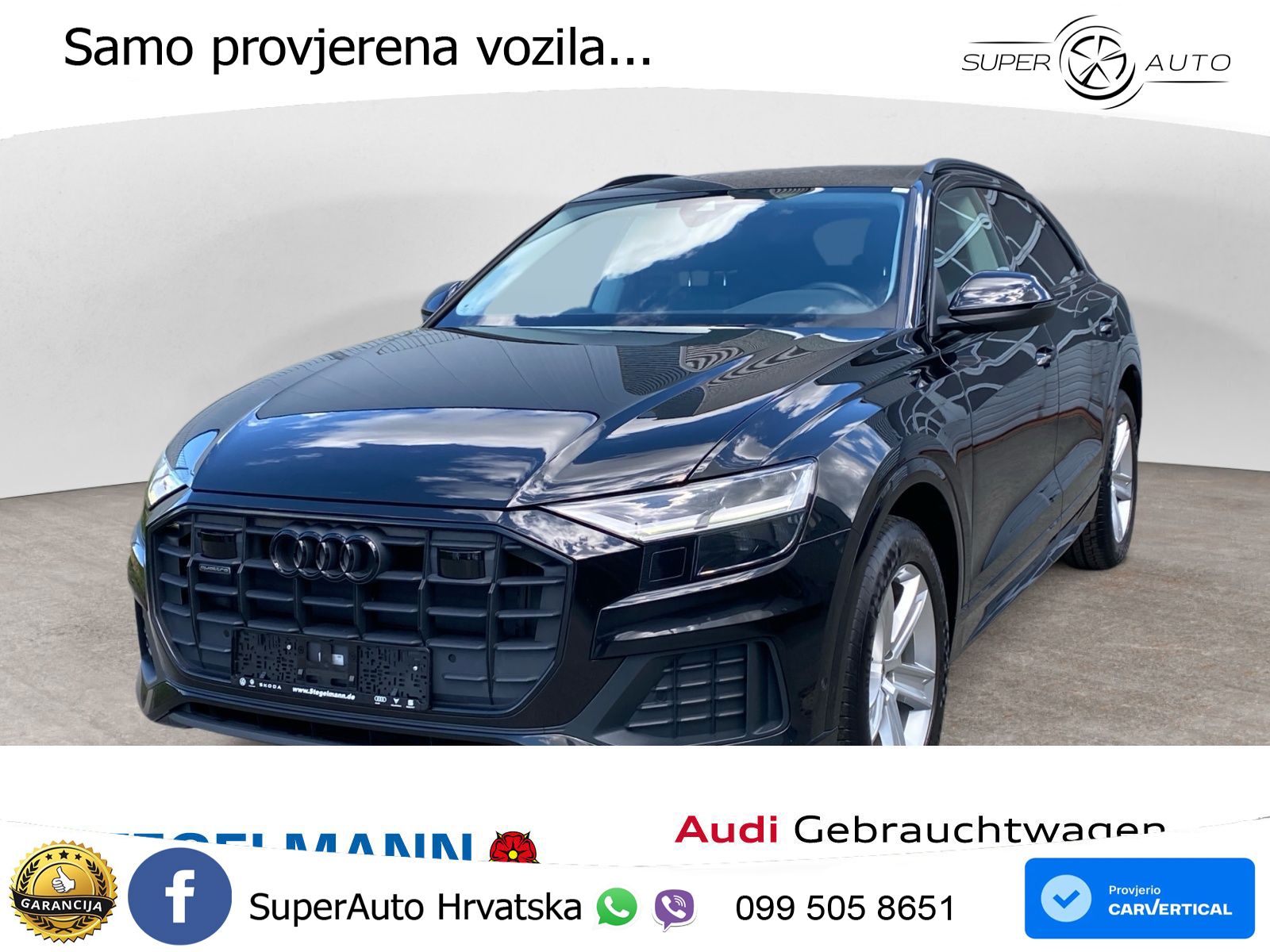 Audi Q8 50 TDI V6 (286 KS) quattro Tiptronic
