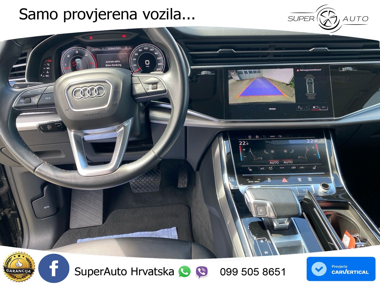Audi Q8 50 TDI V6 (286 KS) quattro Tiptronic