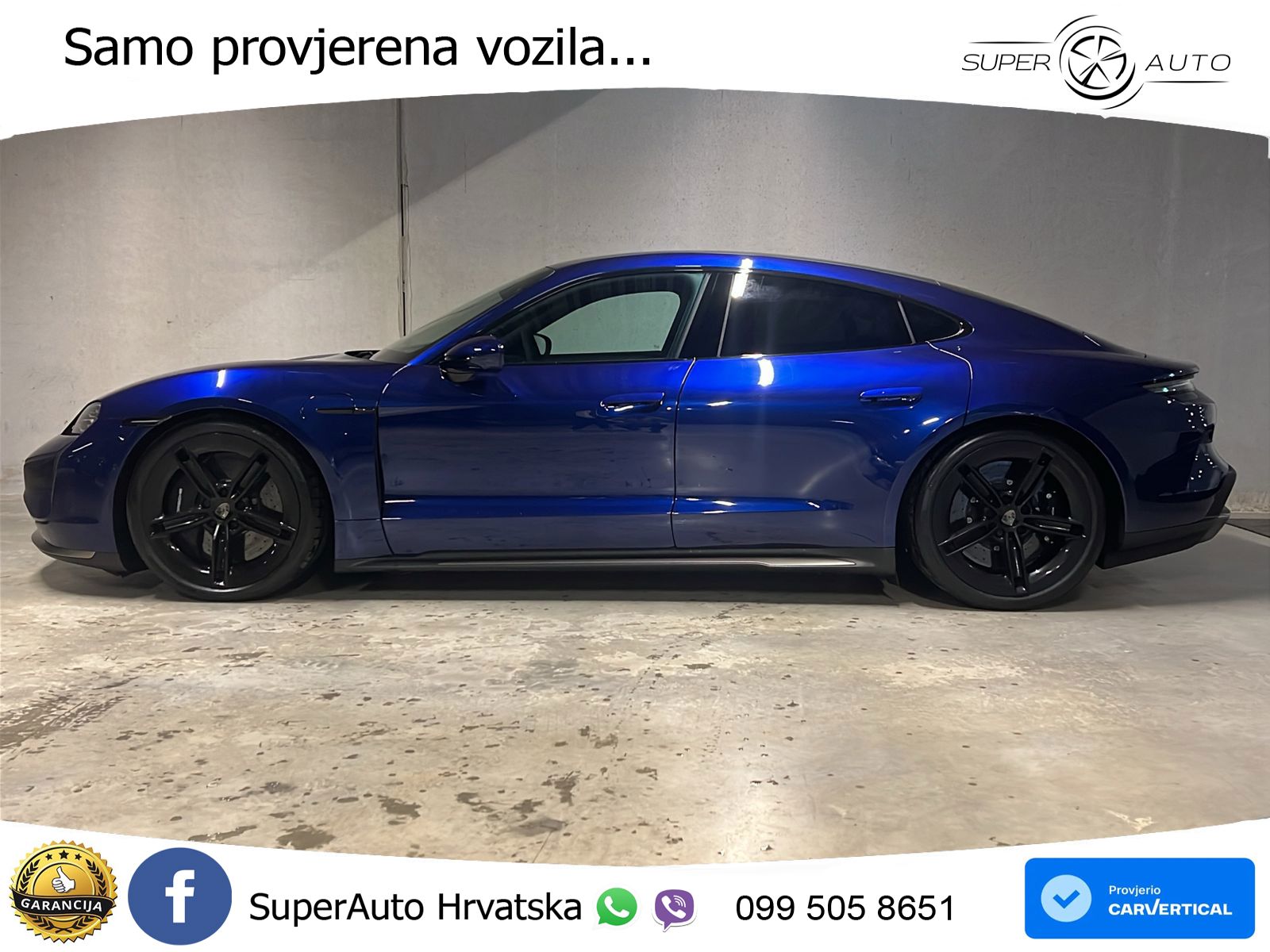 Porsche Taycan Turbo S 105 kWh (952 KS)