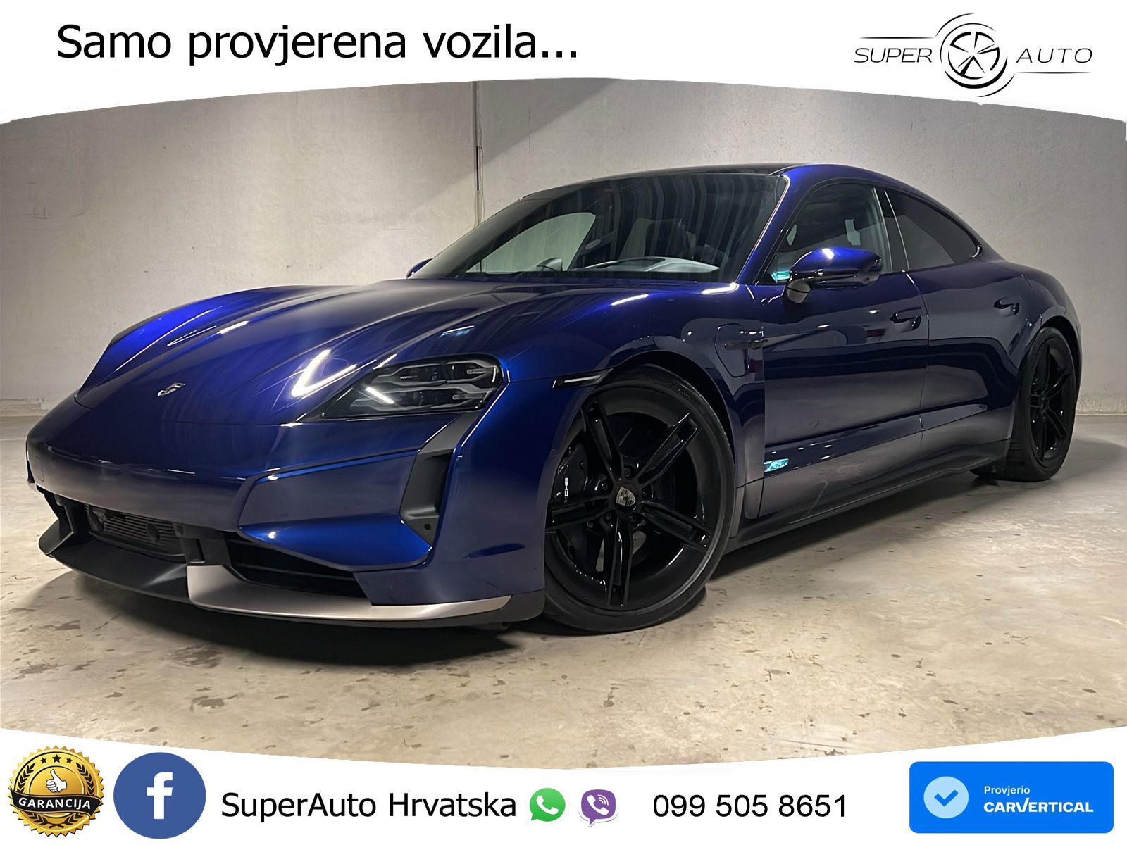 Porsche Taycan Turbo S 105 kWh (952 KS)
