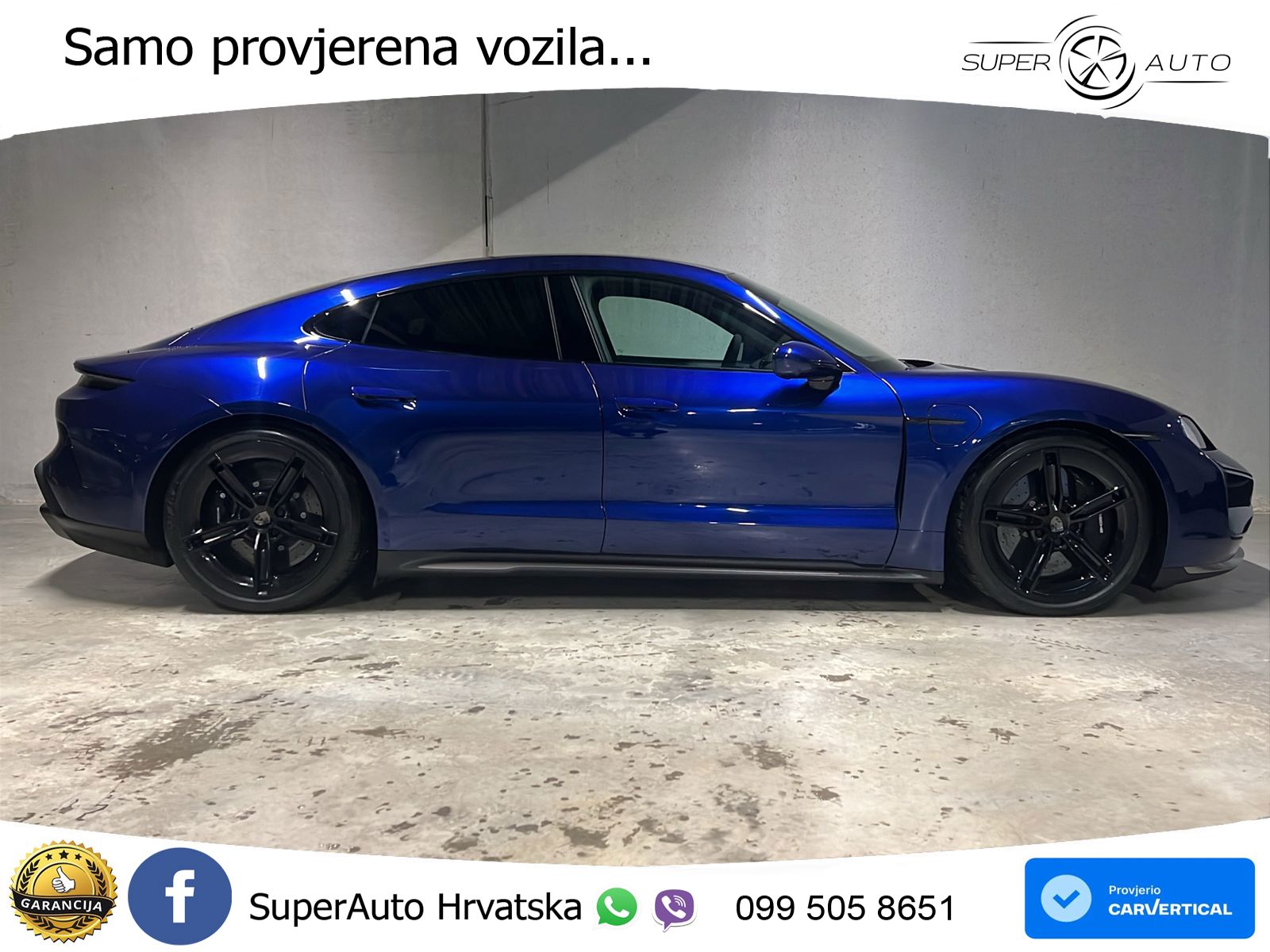 Porsche Taycan Turbo S 105 kWh (952 KS)