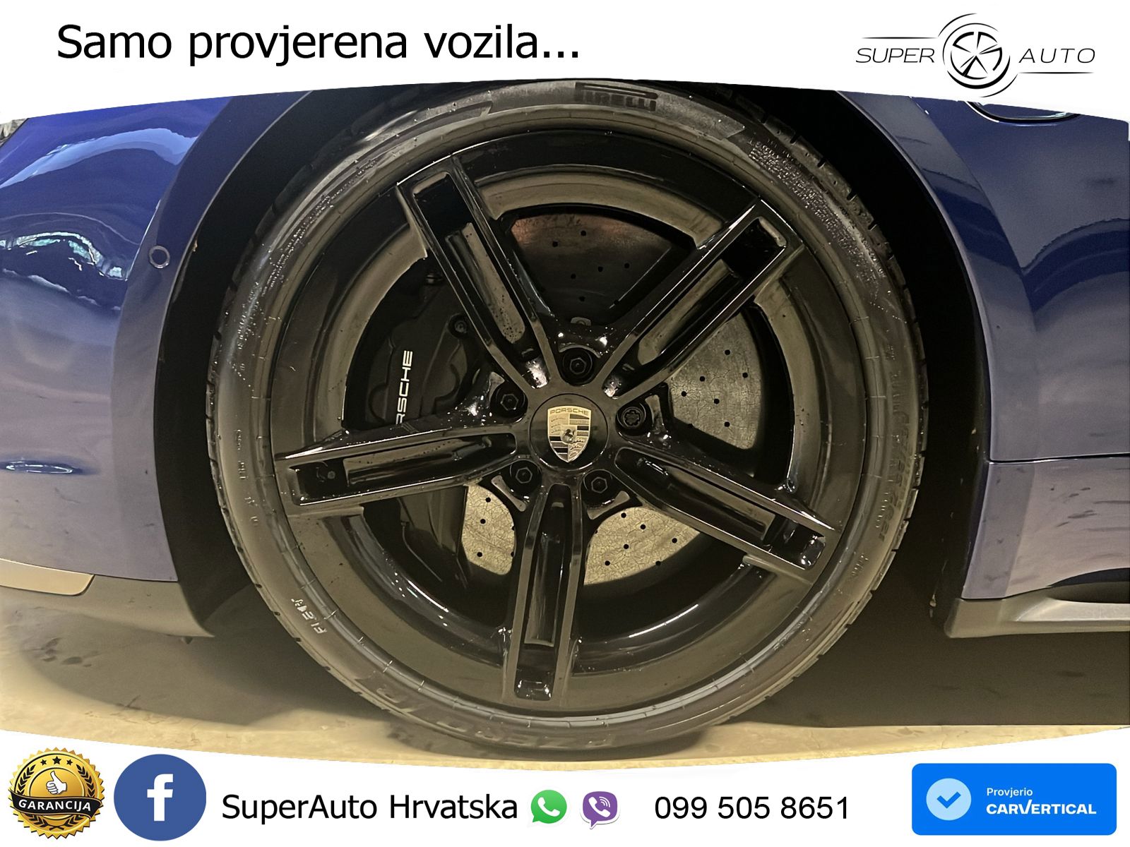 Porsche Taycan Turbo S 105 kWh (952 KS)