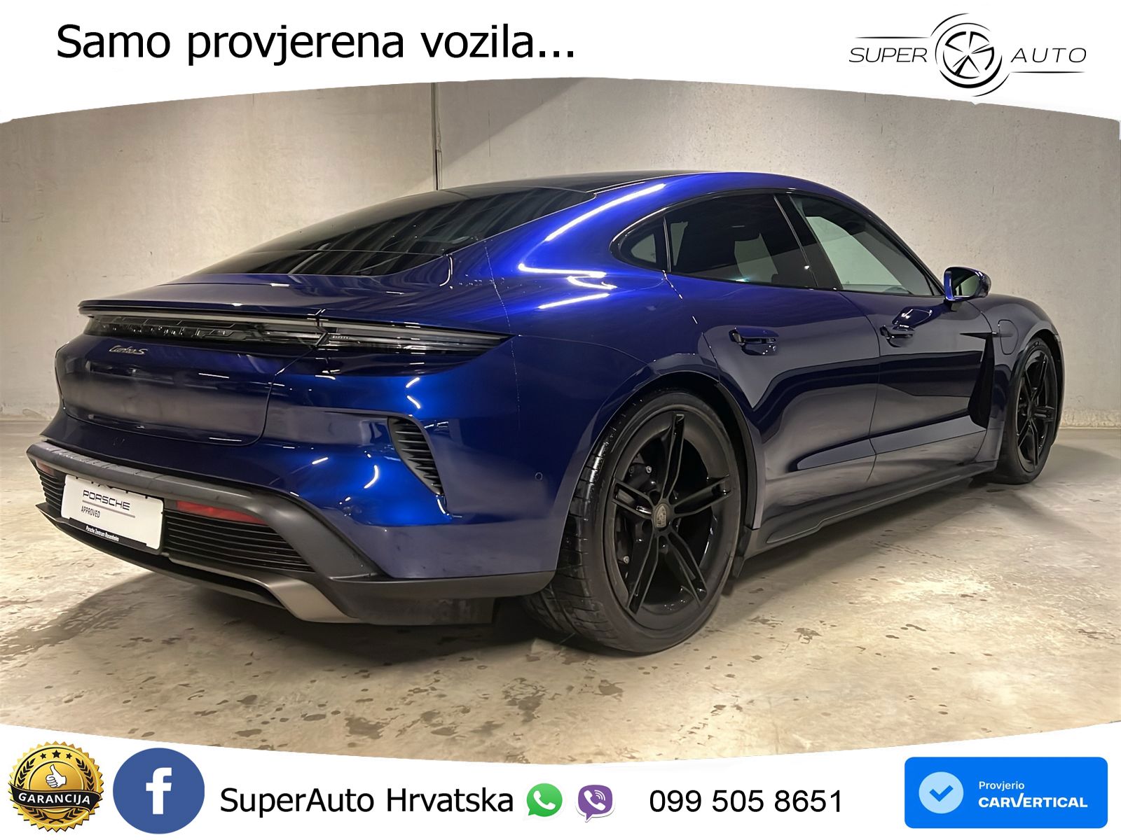 Porsche Taycan Turbo S 105 kWh (952 KS)
