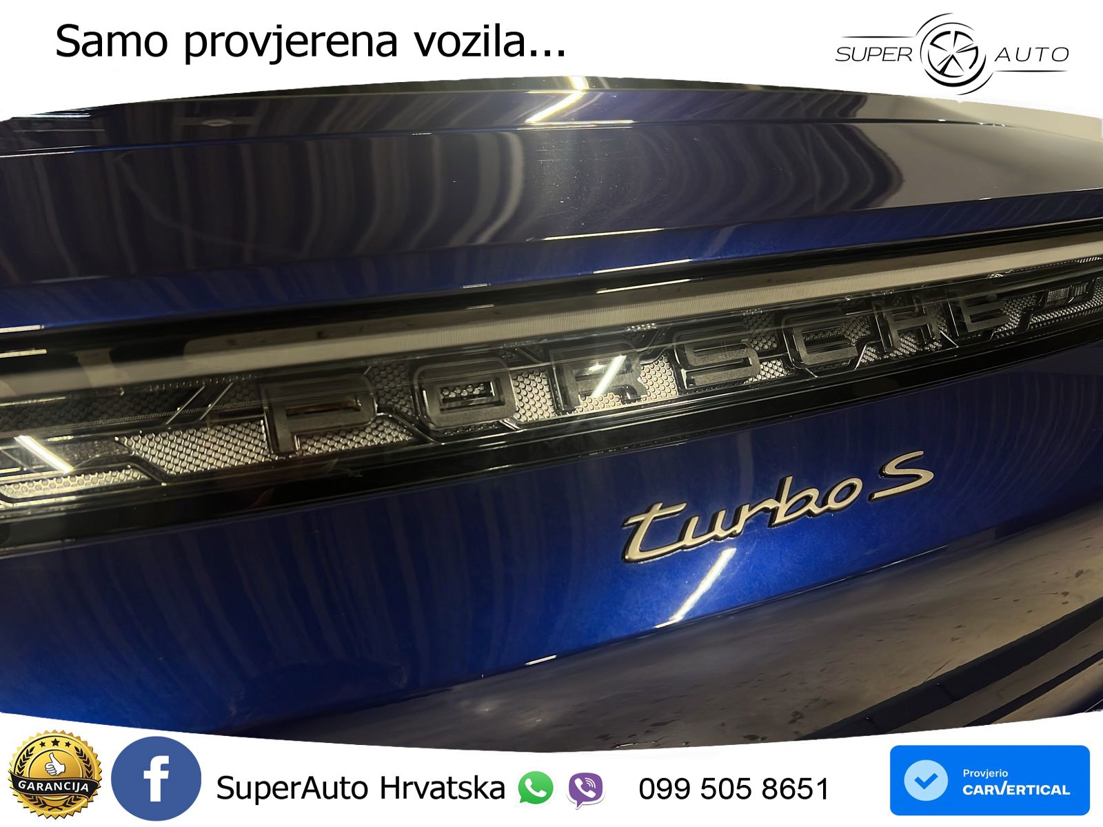 Porsche Taycan Turbo S 105 kWh (952 KS)