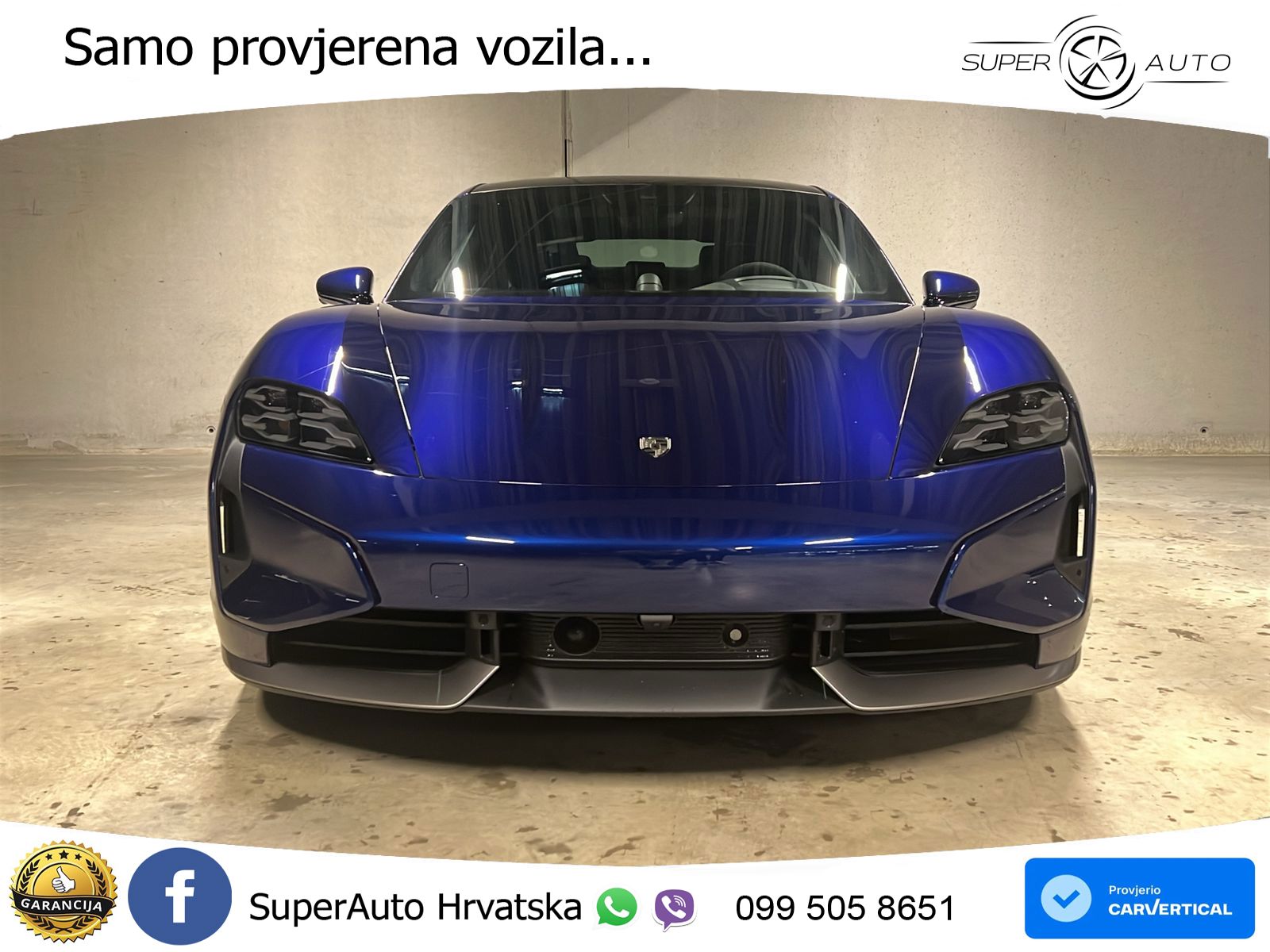 Porsche Taycan Turbo S 105 kWh (952 KS)