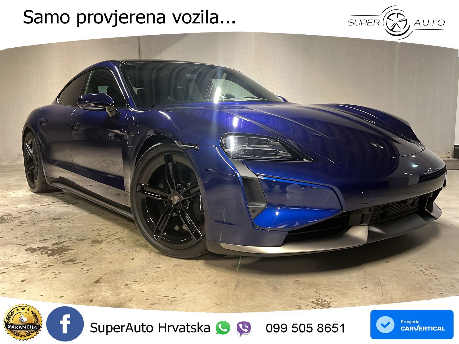 Porsche Taycan Turbo S 105 kWh (952 KS)