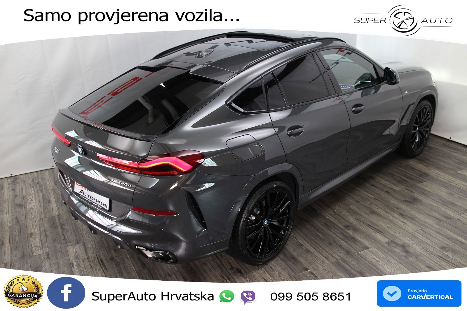 BMW X6 40d (352 KS) xDrive Steptronic M Sport LED+GR SJED+ACC