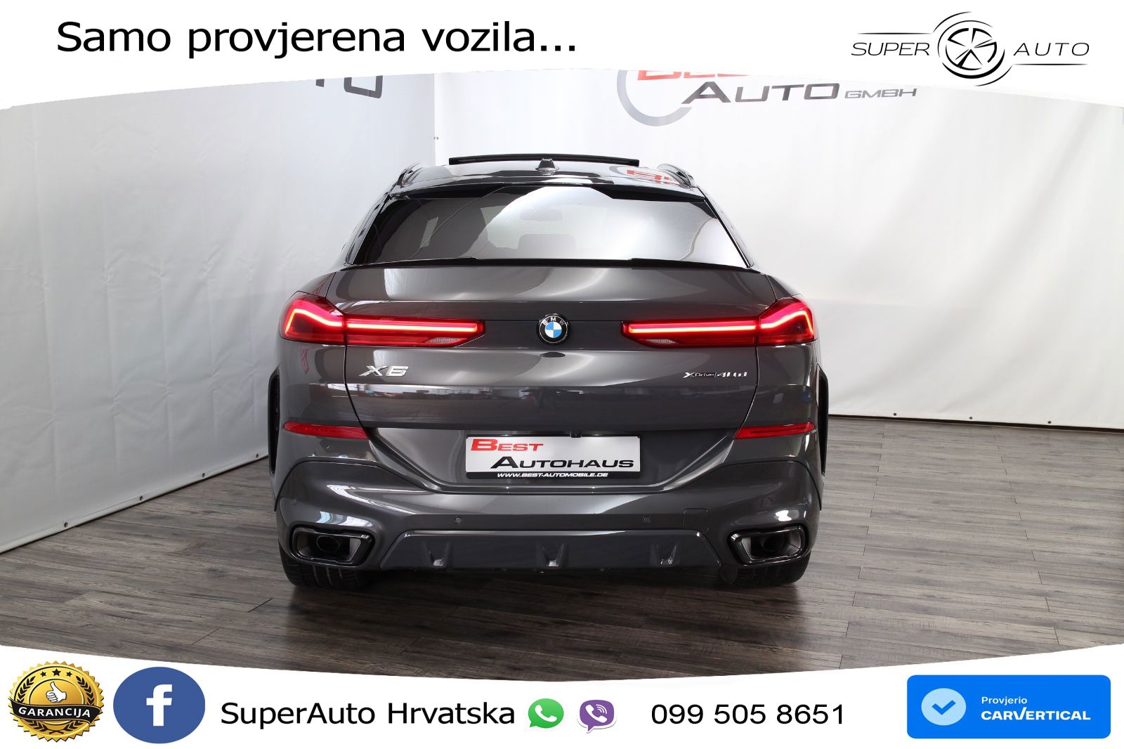 BMW X6 40d (352 KS) xDrive Steptronic M Sport LED+GR SJED+ACC