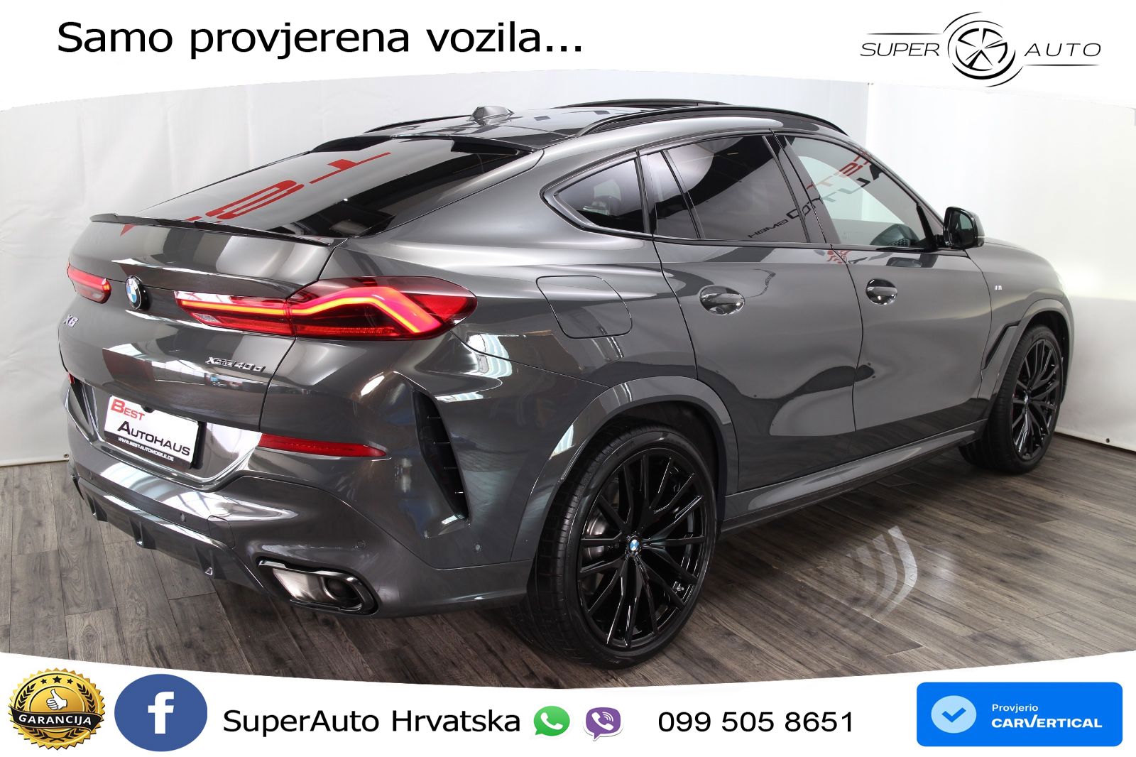 BMW X6 40d (352 KS) xDrive Steptronic M Sport LED+GR SJED+ACC