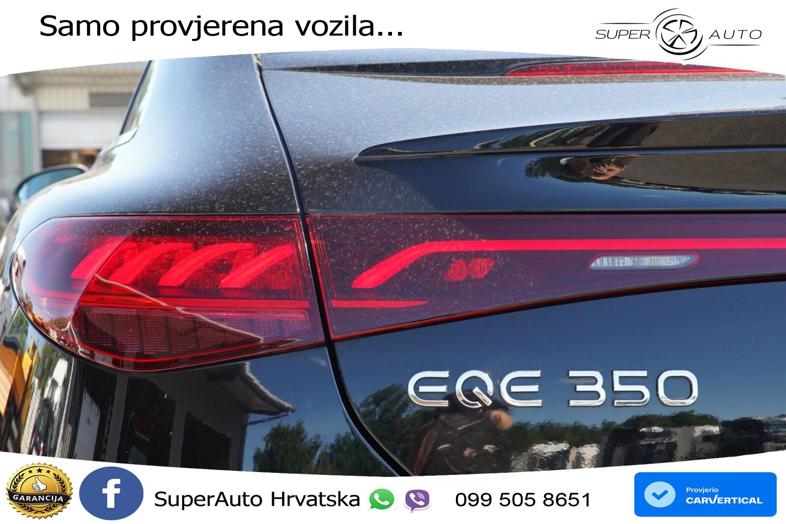 Mercedes EQE 350 98 kWh (292 KS) 4MATIC LED+GR SJED+ACC