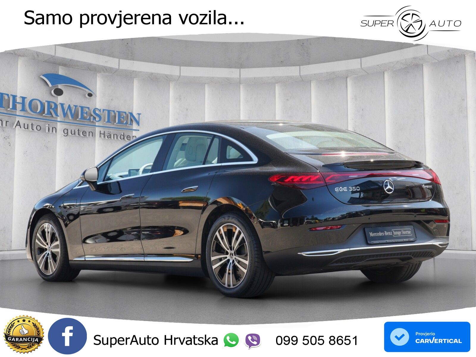 Mercedes EQE 350 98 kWh (292 KS) 4MATIC LED+GR SJED+ACC