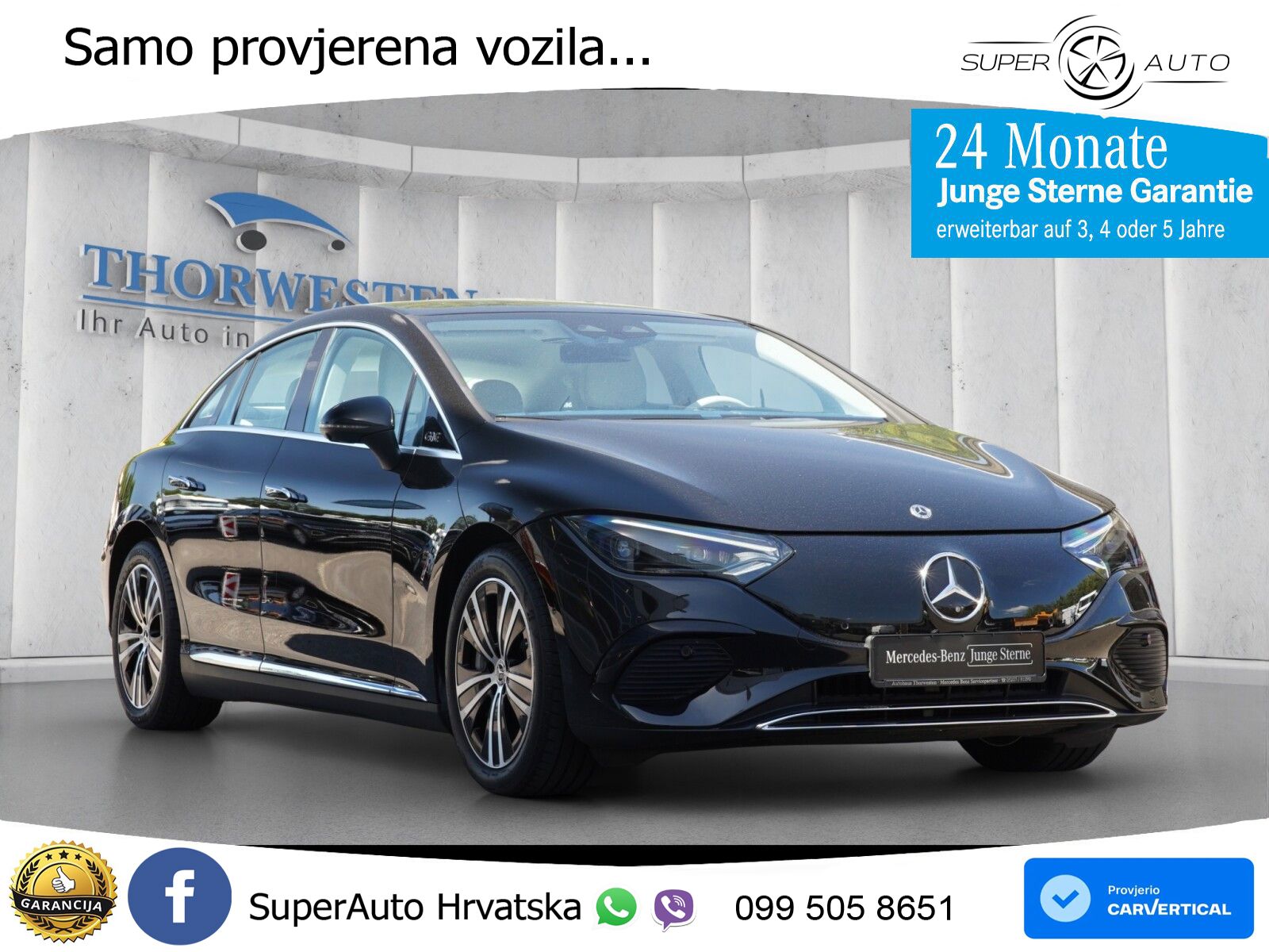 Mercedes EQE 350 98 kWh (292 KS) 4MATIC LED+GR SJED+ACC