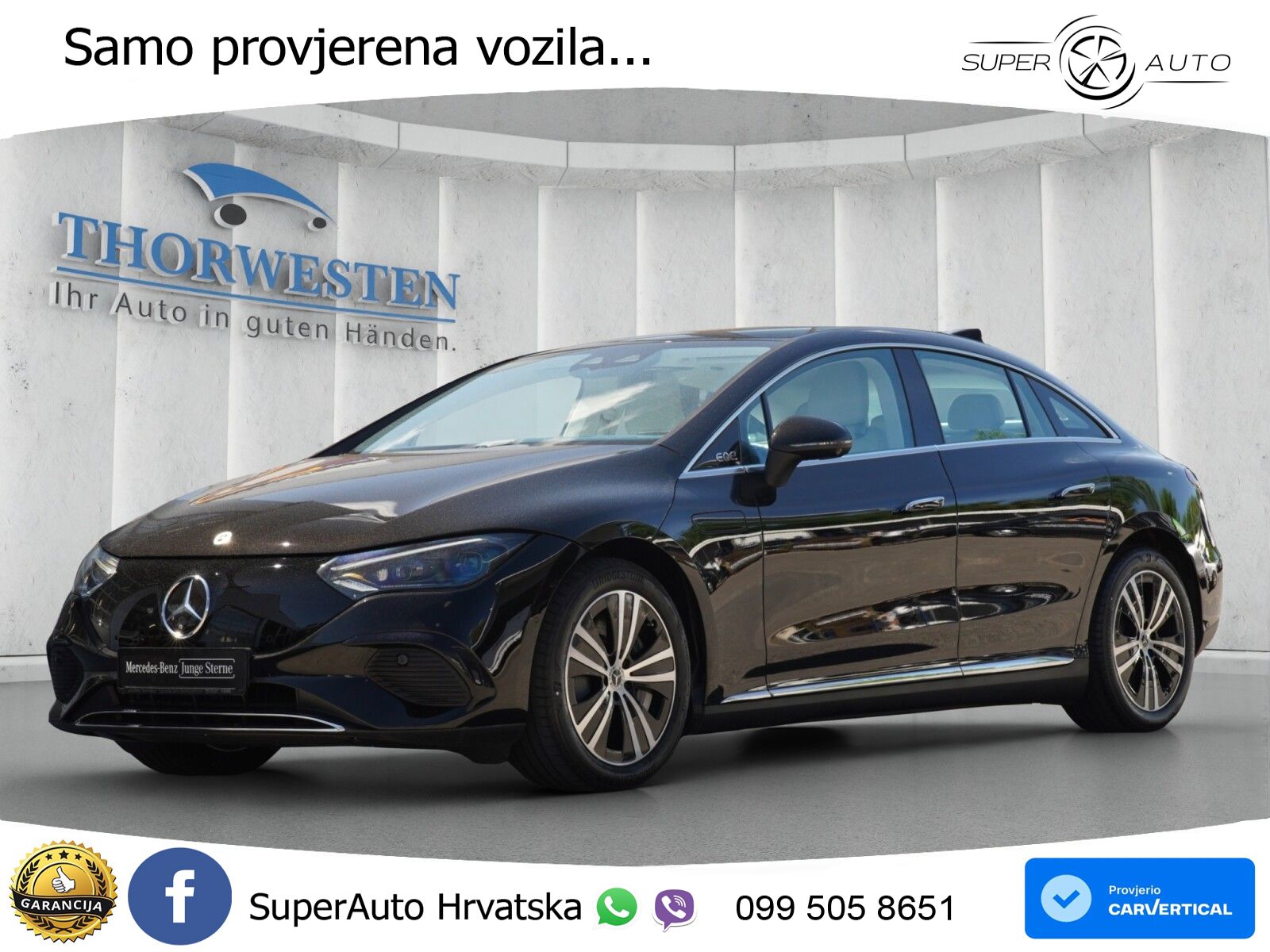 Mercedes EQE 350 98 kWh (292 KS) 4MATIC LED+GR SJED+ACC