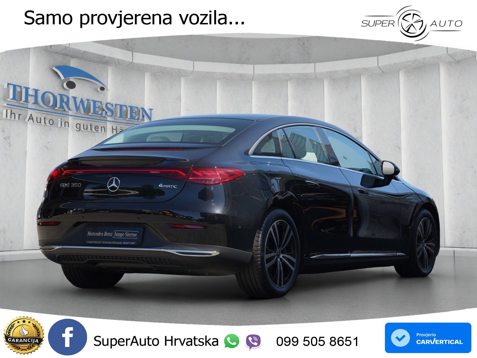Mercedes EQE 350 98 kWh (292 KS) 4MATIC LED+GR SJED+ACC