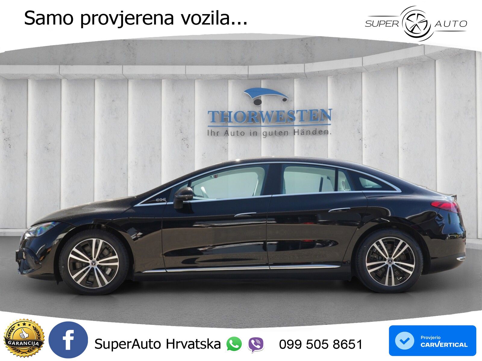 Mercedes EQE 350 98 kWh (292 KS) 4MATIC LED+GR SJED+ACC