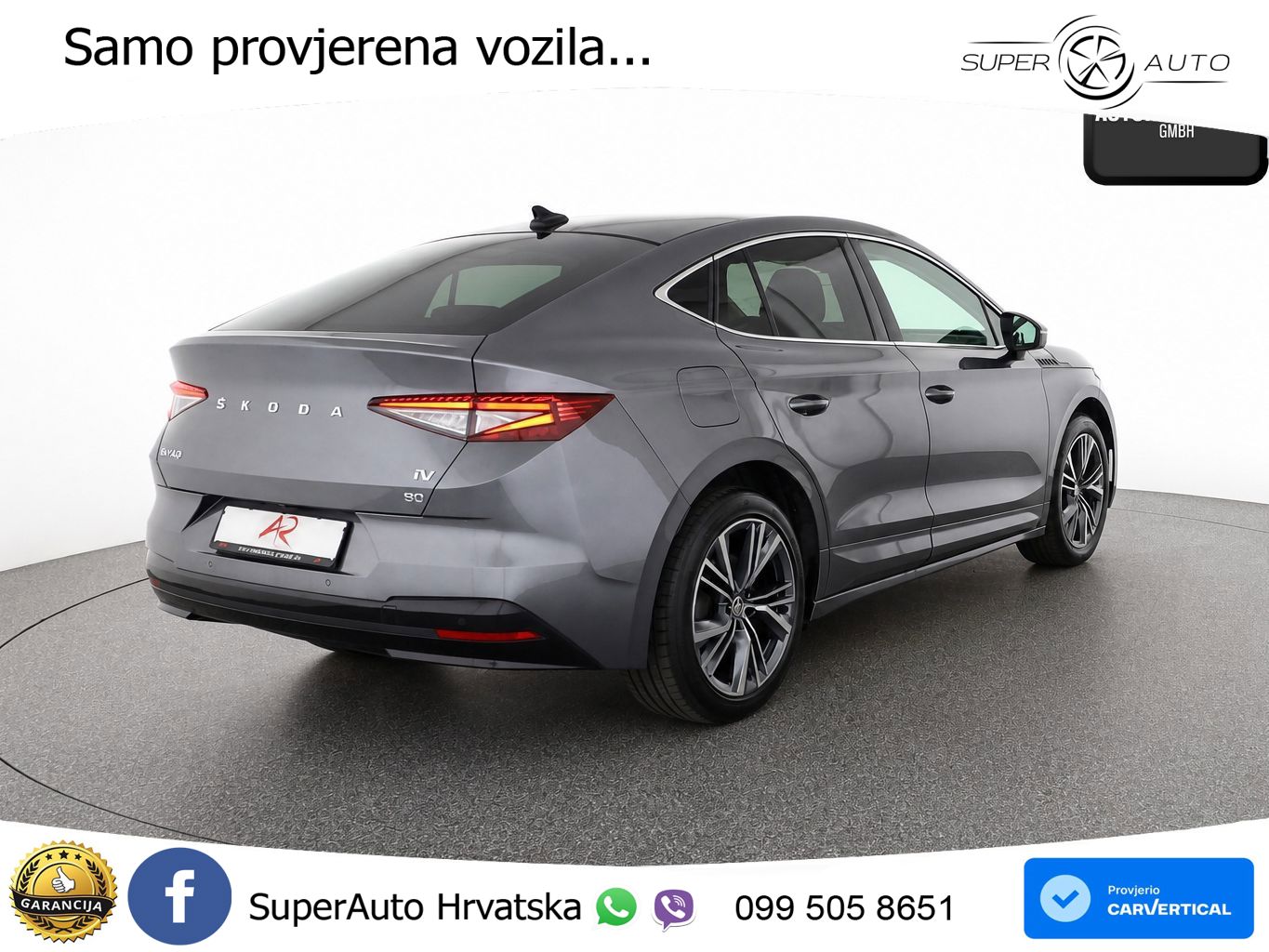 Škoda Enyaq Coupe iV 80 82 kWh (204 KS) Suite LED+GR SJED+ACC