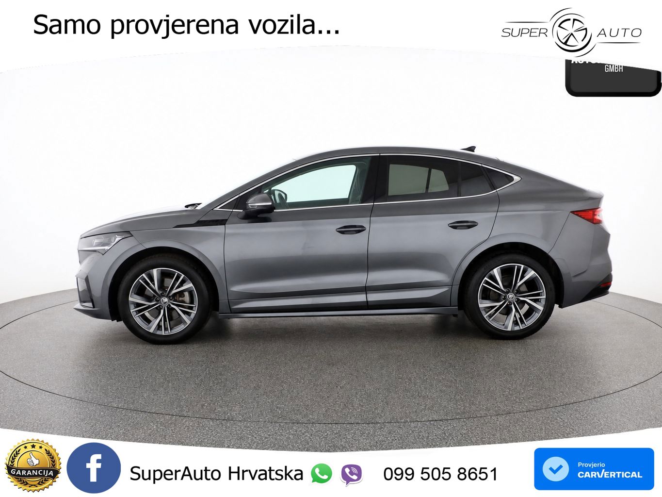 Škoda Enyaq Coupe iV 80 82 kWh (204 KS) Suite LED+GR SJED+ACC