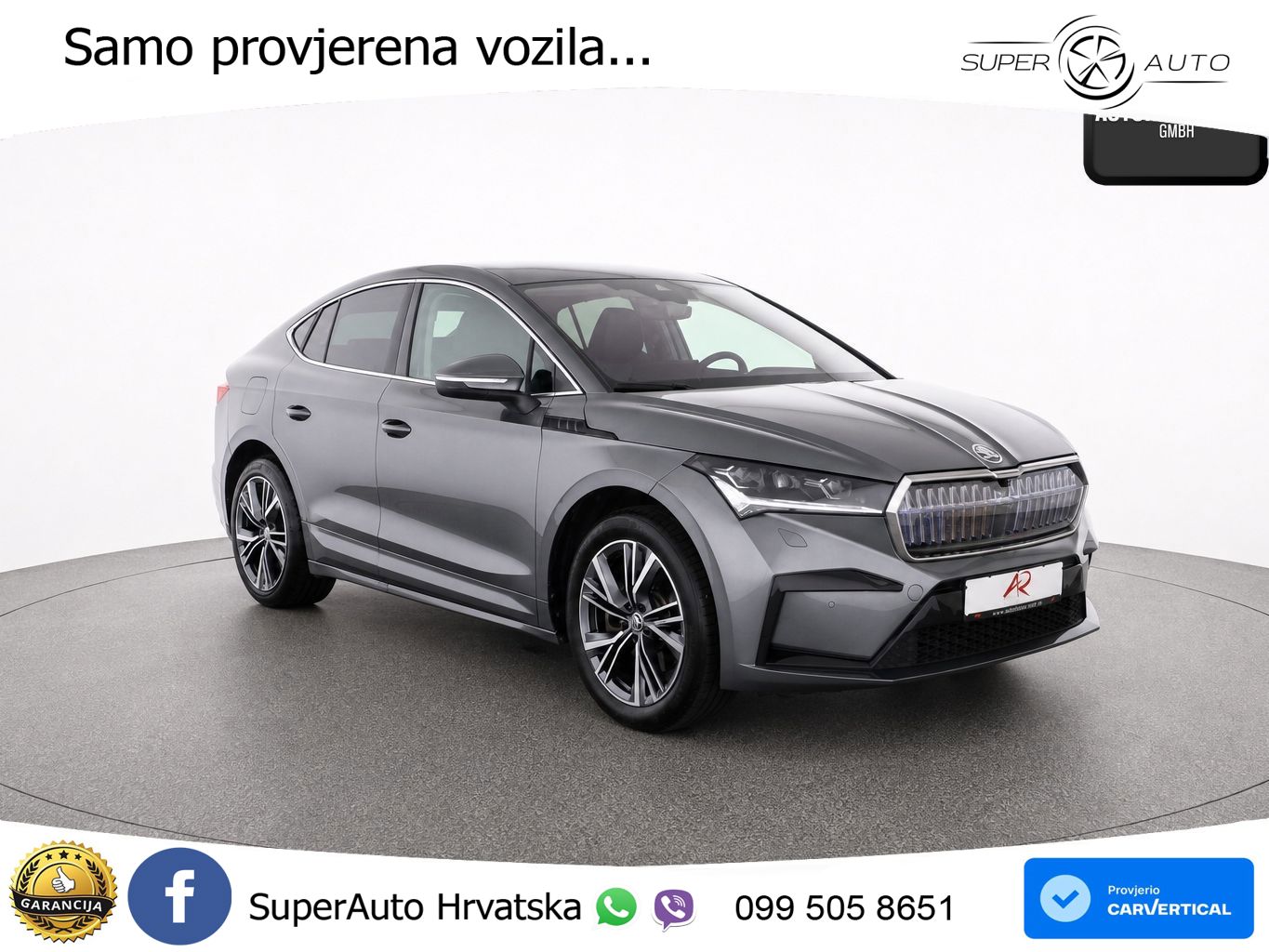 Škoda Enyaq Coupe iV 80 82 kWh (204 KS) Suite LED+GR SJED+ACC
