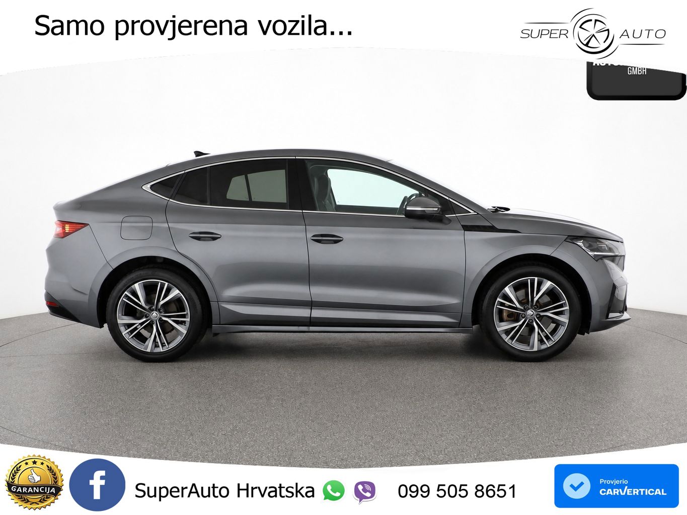Škoda Enyaq Coupe iV 80 82 kWh (204 KS) Suite LED+GR SJED+ACC