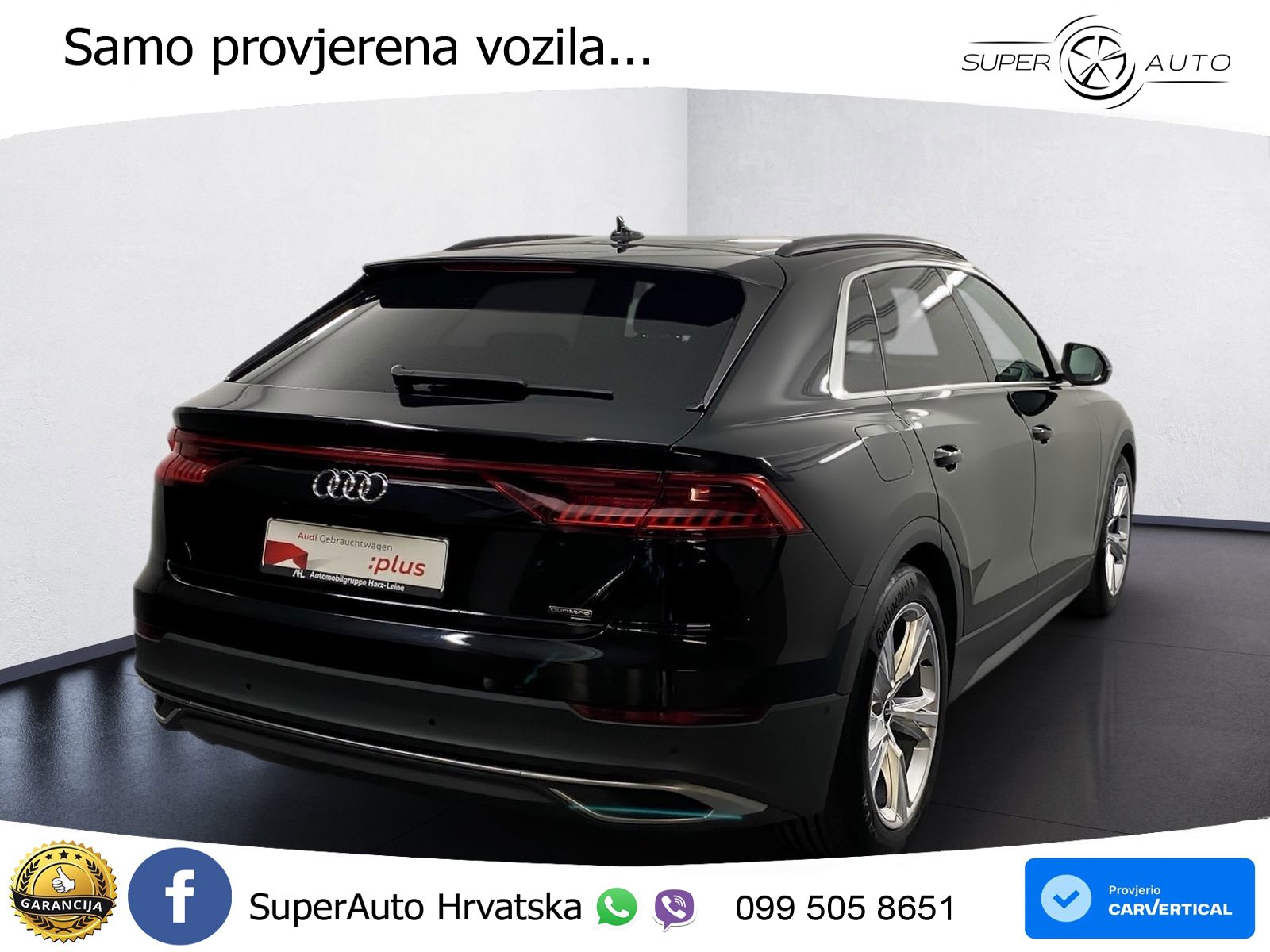 Audi Q8 50 TDI V6 (286 KS) quattro Tiptronic