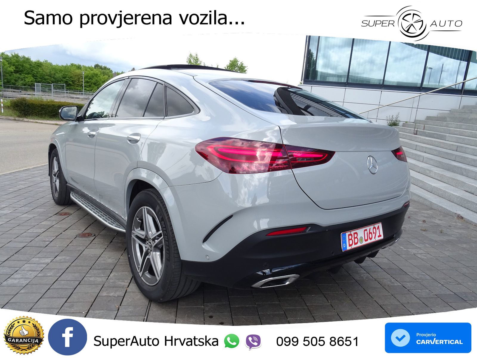 Mercedes GLE Coupe 300d (269 ks) EQ Boost 4MATIC 9G-TRONIC AMG LED+GR SJED+ACC