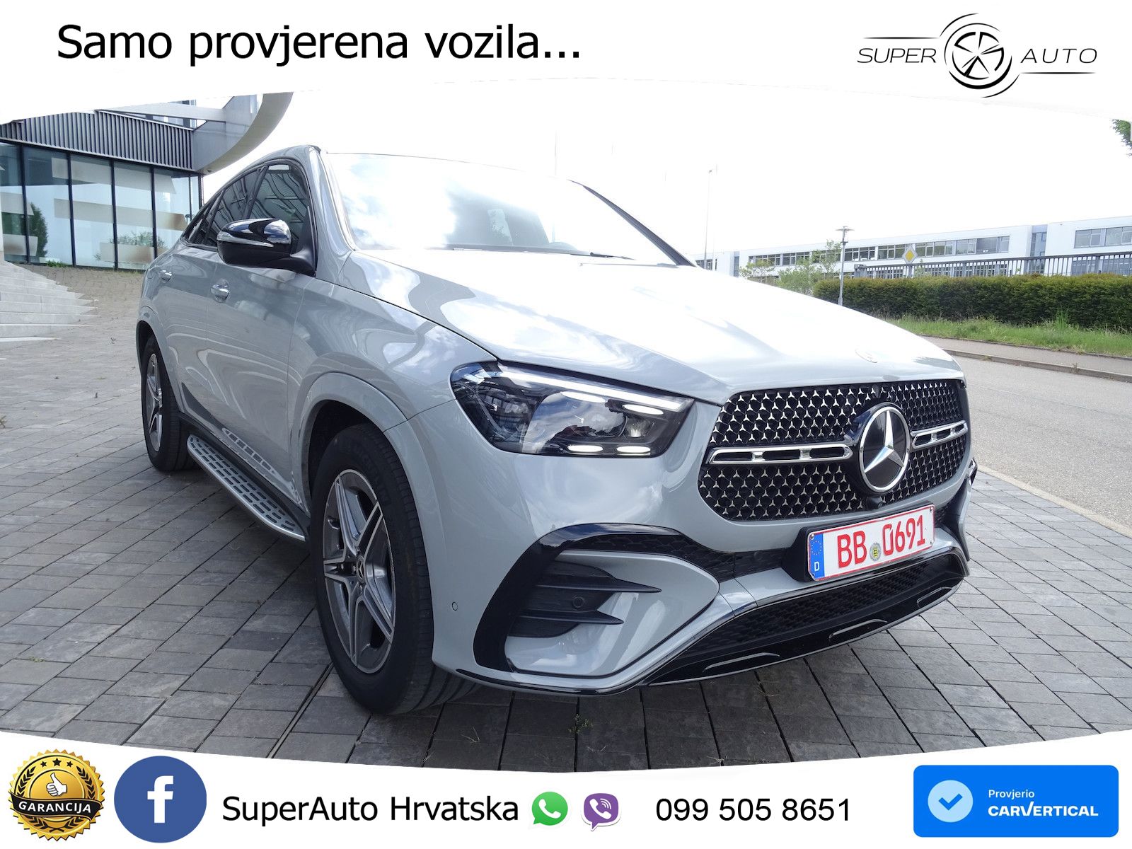 Mercedes GLE Coupe 300d (269 ks) EQ Boost 4MATIC 9G-TRONIC AMG LED+GR SJED+ACC