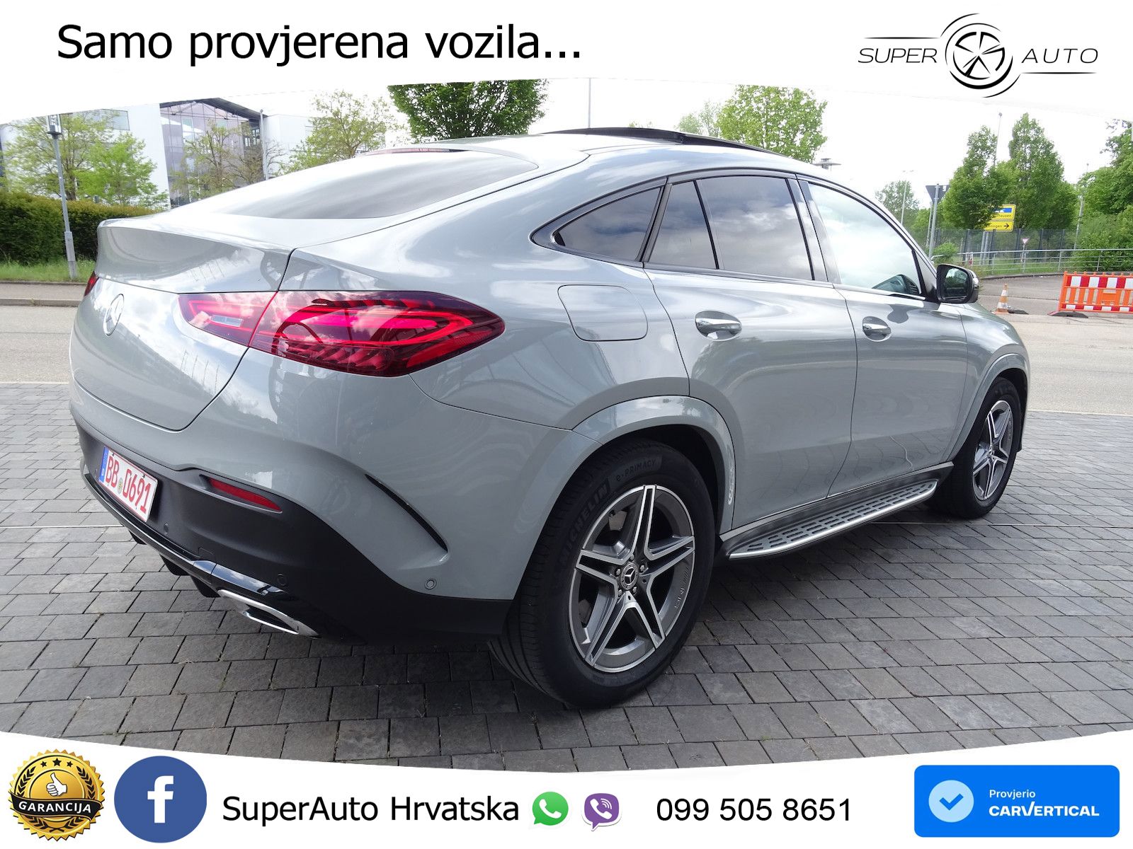 Mercedes GLE Coupe 300d (269 ks) EQ Boost 4MATIC 9G-TRONIC AMG LED+GR SJED+ACC