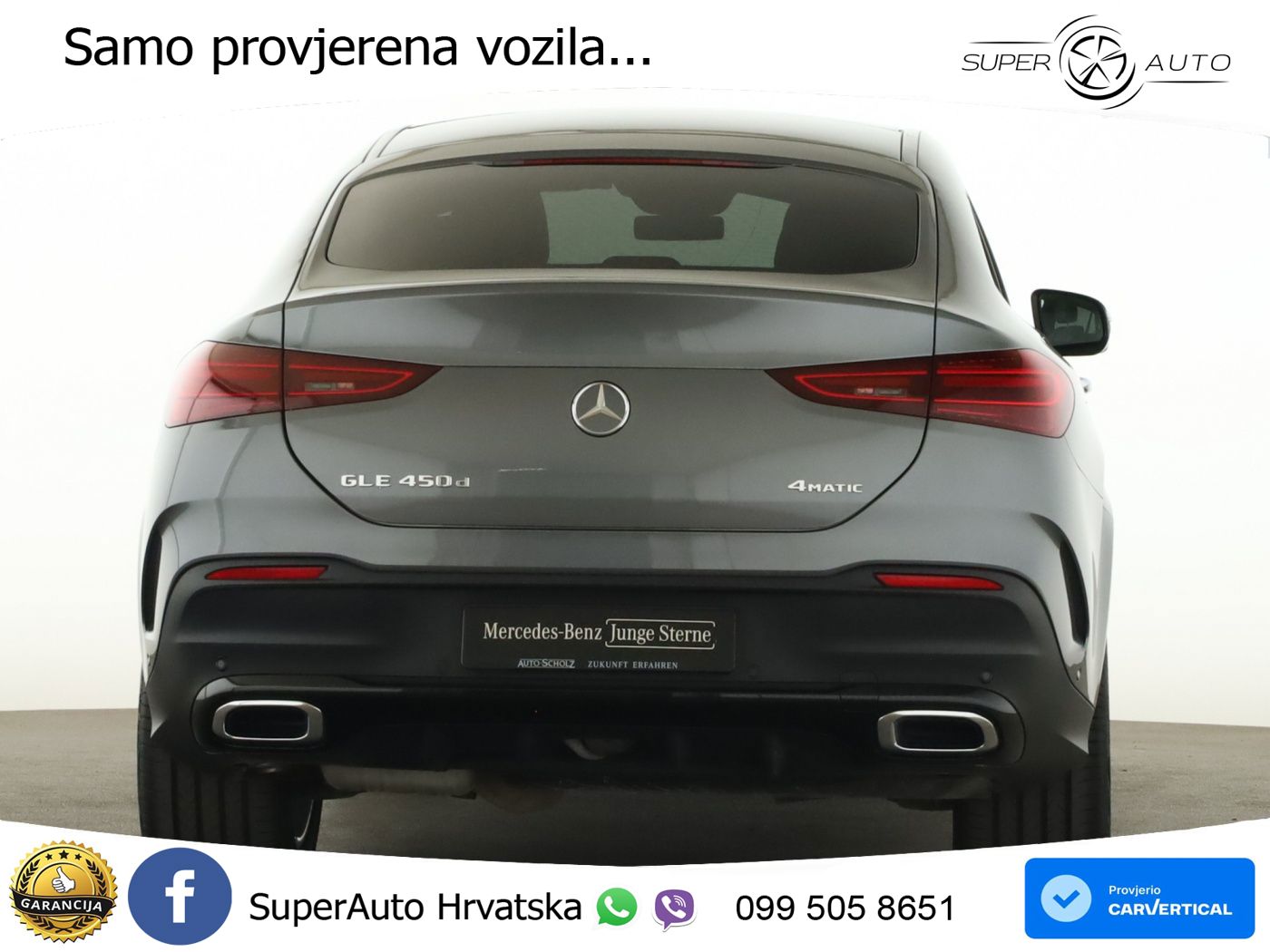 Mercedes GLE Coupe 450d (367 KS) EQ Boost 4MATIC 9G-TRONIC AMG LED+GR SJED+ACC