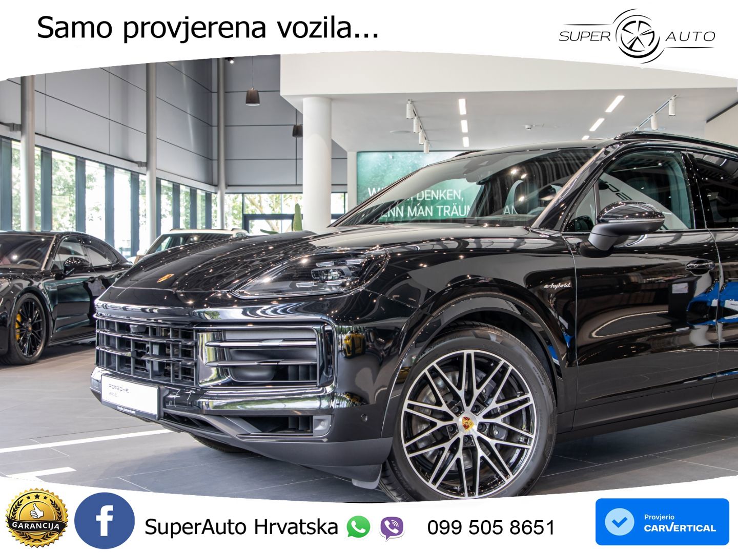 Porsche Cayenne 3.0 V6 (470 KS) E-Hybrid Tiptronic S
