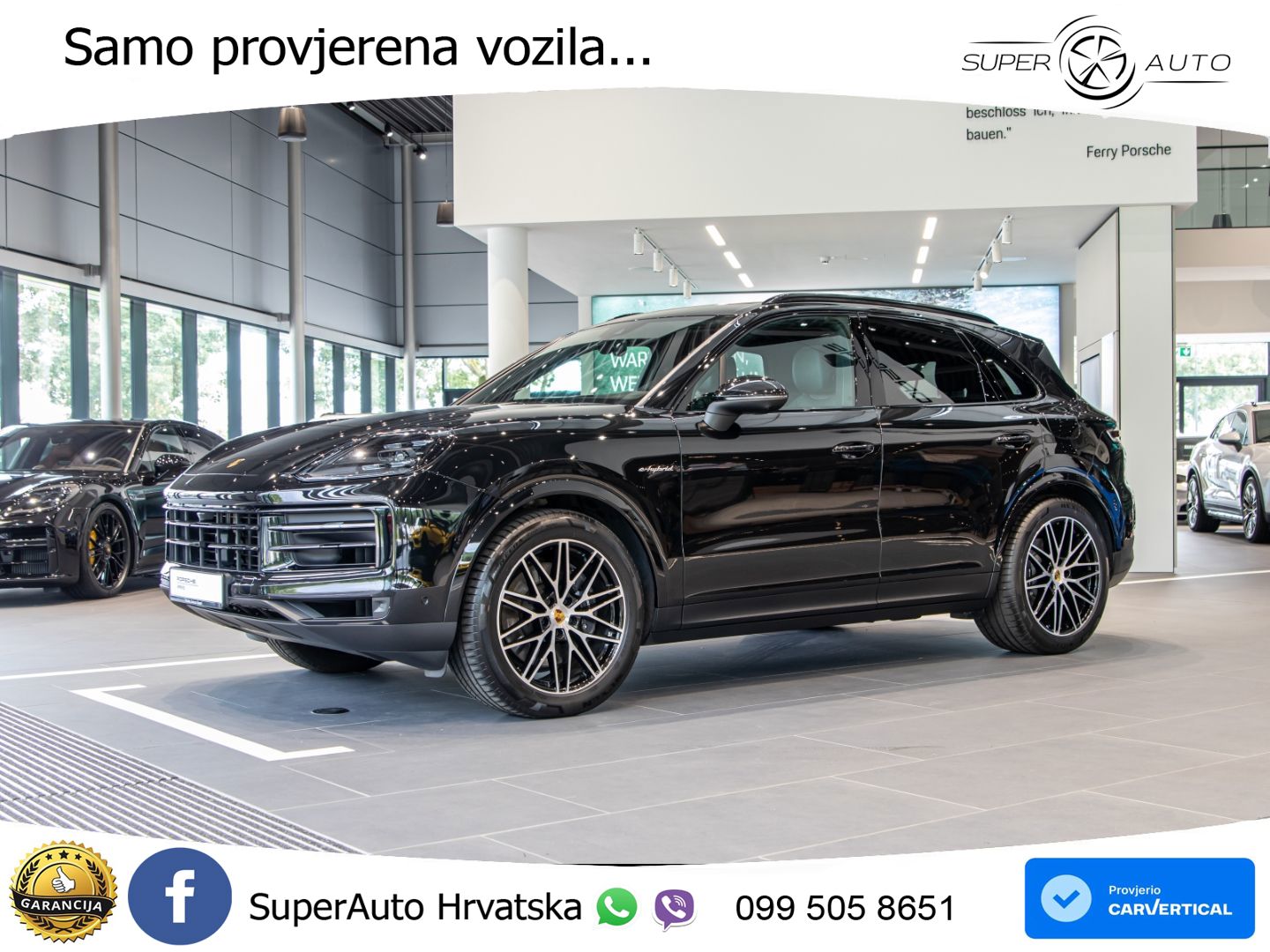 Porsche Cayenne 3.0 V6 (470 KS) E-Hybrid Tiptronic S