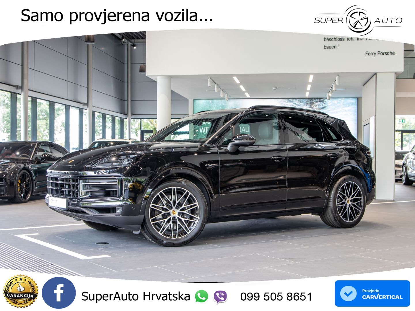 Porsche Cayenne 3.0 V6 (470 KS) E-Hybrid Tiptronic S