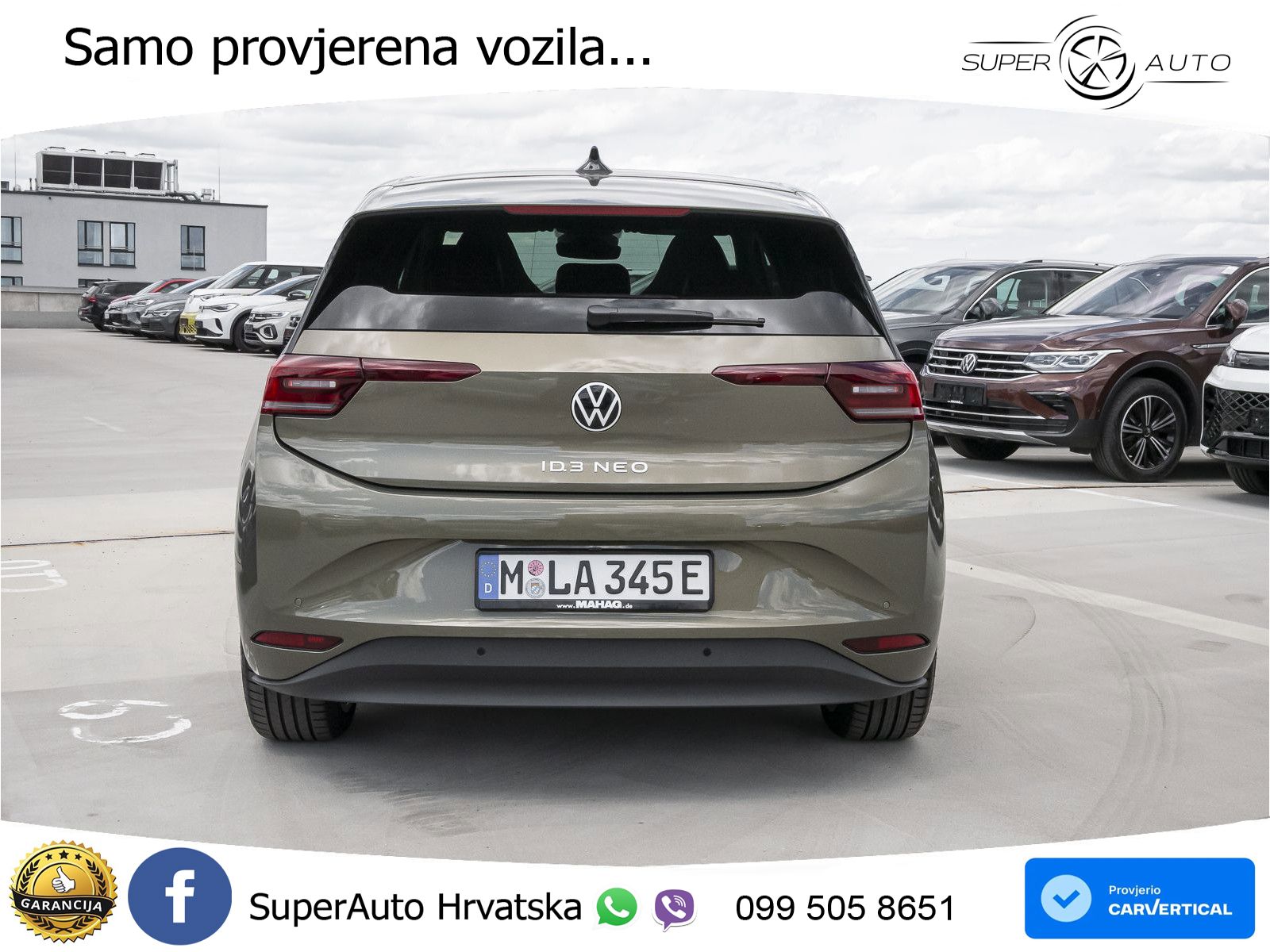 Volkswagen ID.3 79 kWh (231 KS) LED+GR SJED+ACC