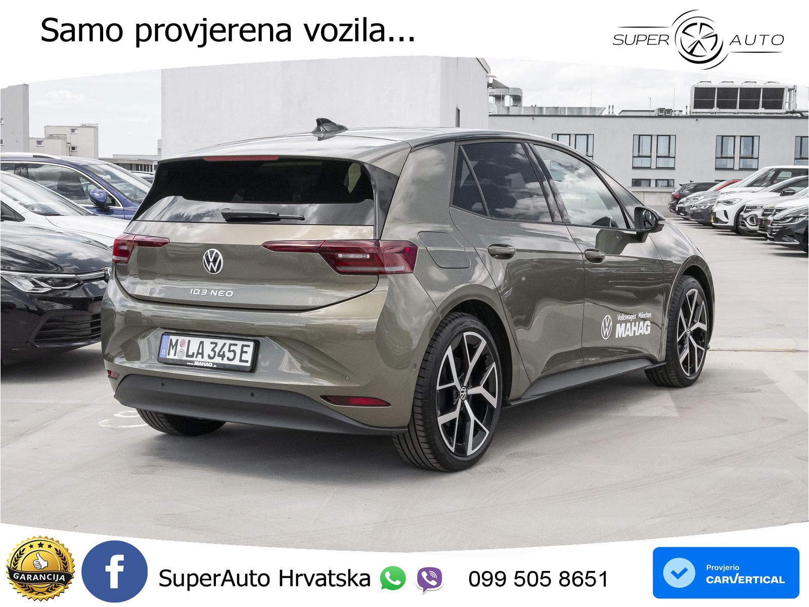 Volkswagen ID.3 79 kWh (231 KS) LED+GR SJED+ACC
