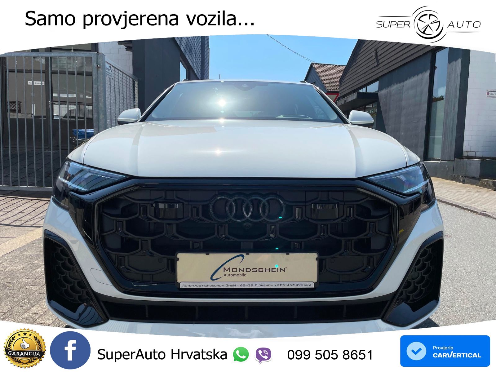 Audi Q8 50 TDI V6 (286 KS) quattro Tiptronic S line