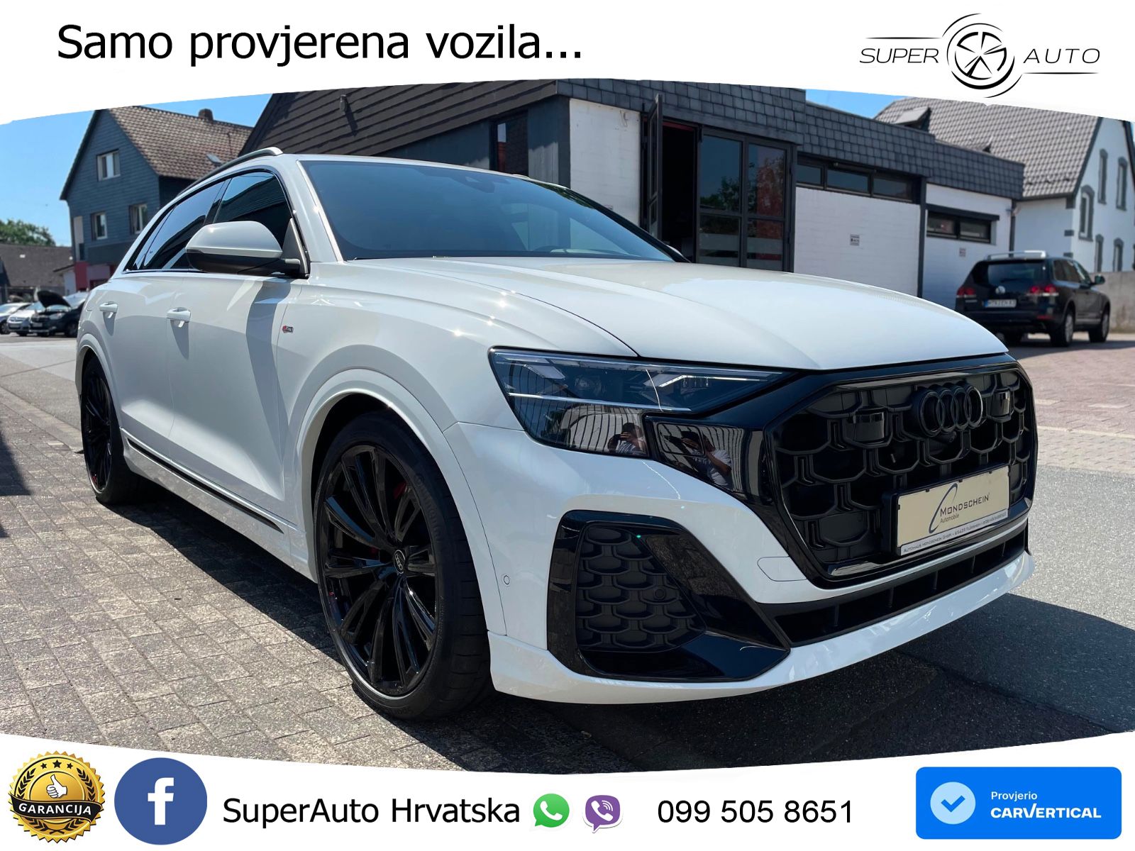 Audi Q8 50 TDI V6 (286 KS) quattro Tiptronic S line