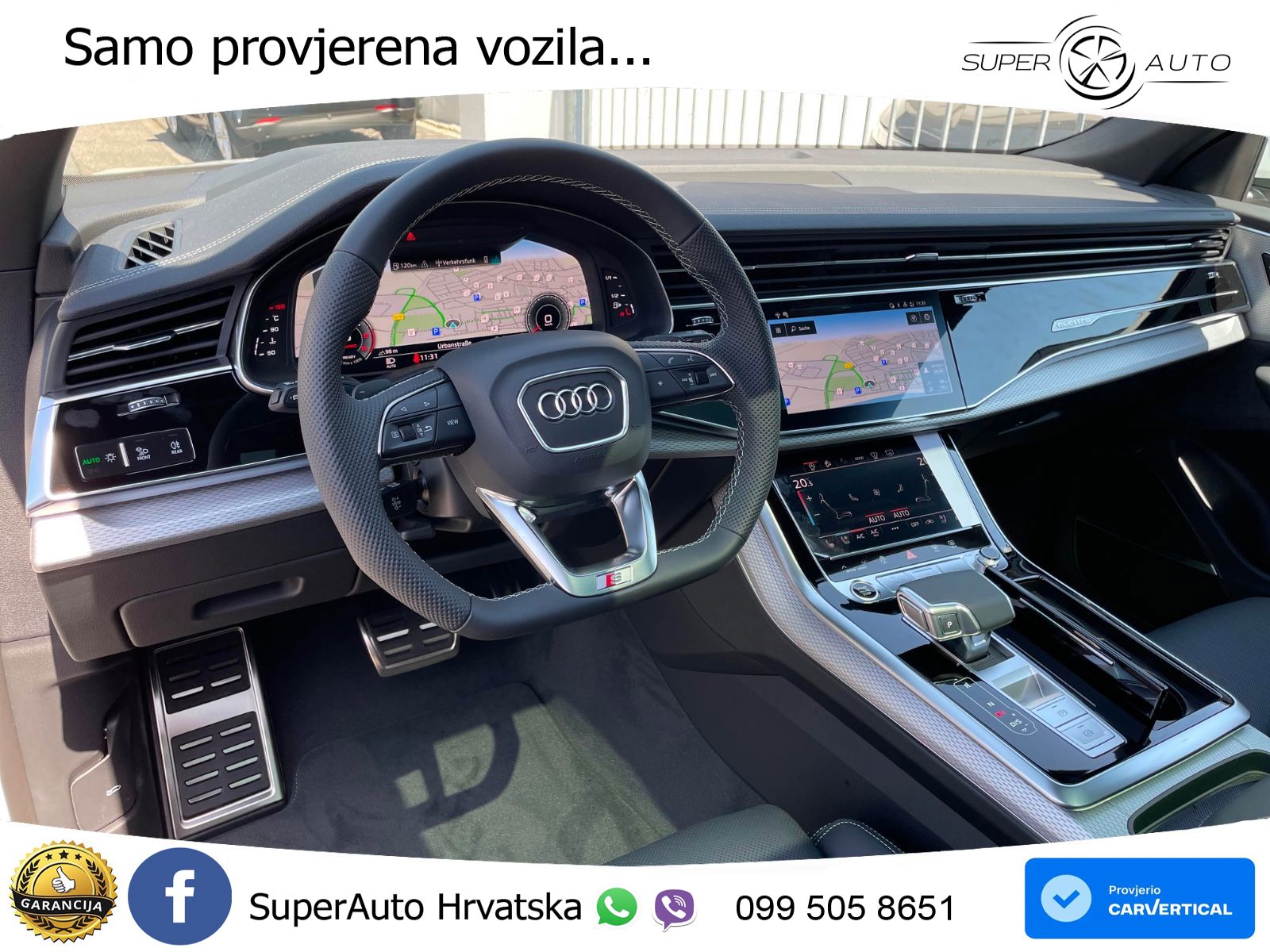 Audi Q8 50 TDI V6 (286 KS) quattro Tiptronic S line