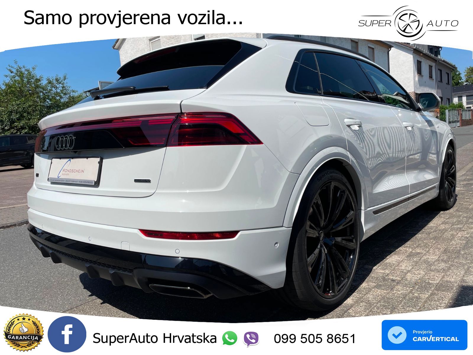 Audi Q8 50 TDI V6 (286 KS) quattro Tiptronic S line