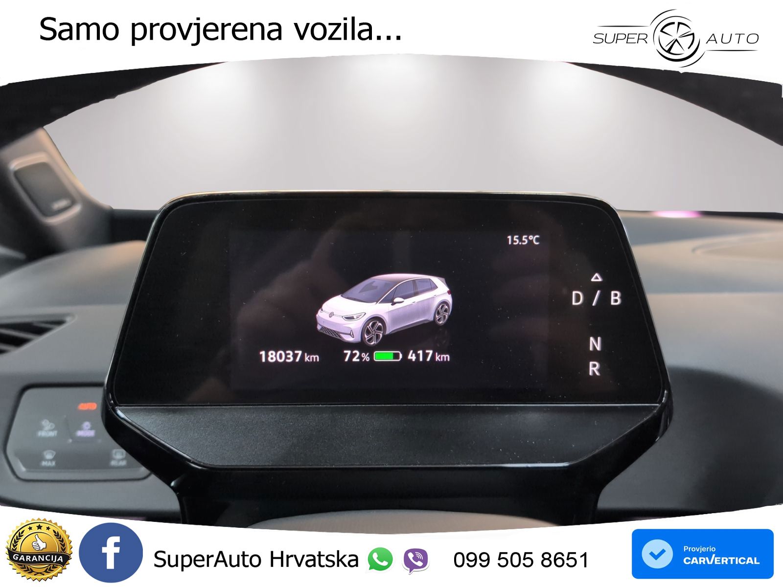 Volkswagen ID.3 GTX 84 kWh (286 KS) LED+GR SJED+ACC