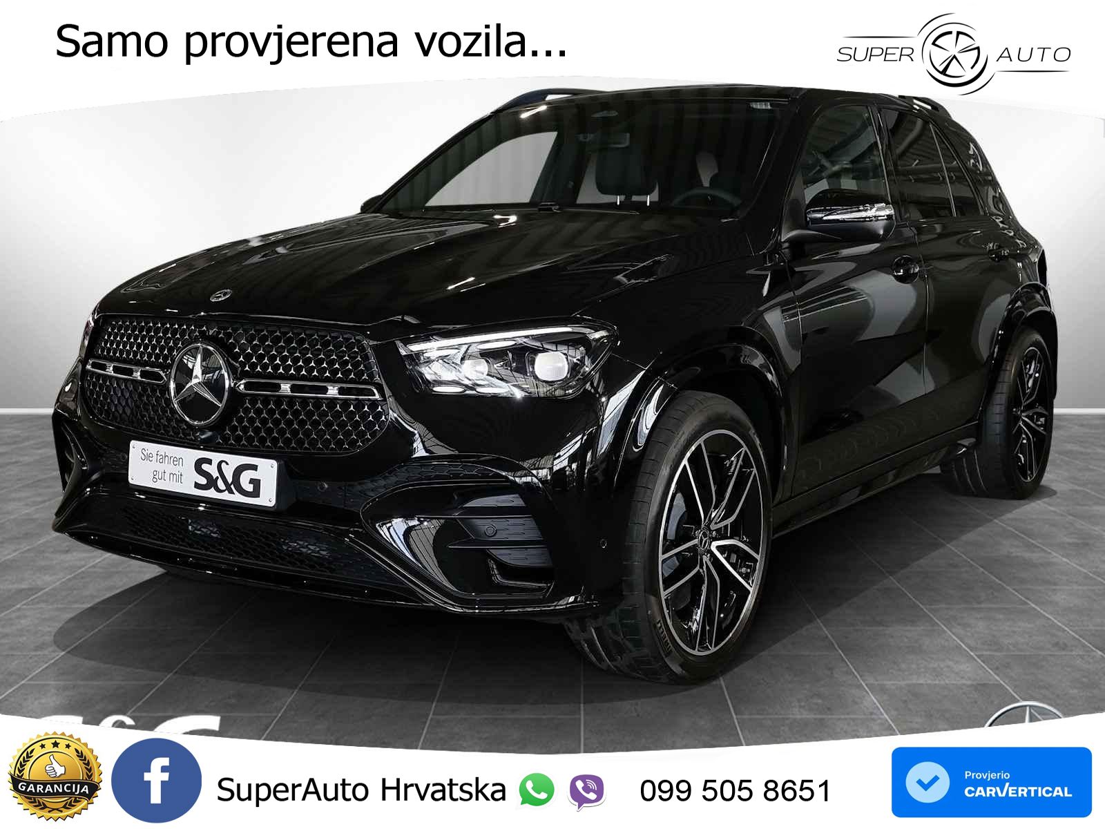 Mercedes GLE 450d (367 KS) EQ Boost 4MATIC 9G-TRONIC AMG LED+GR SJED+ACC